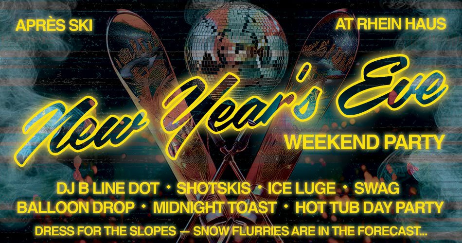 New Year's Eve Party at Rhein Haus Seattle