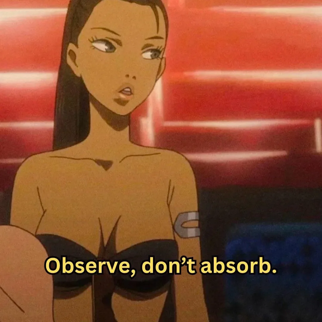 You bring the meaning to life.. so act like it: Just Passing Through