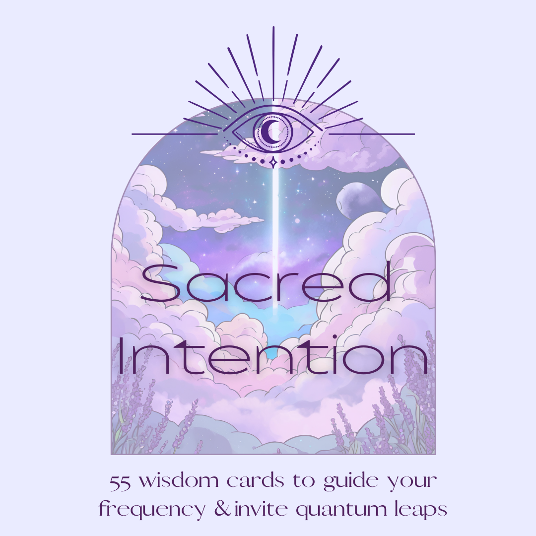 Sacred Intention 55 Wisdom Affirmation Card Deck