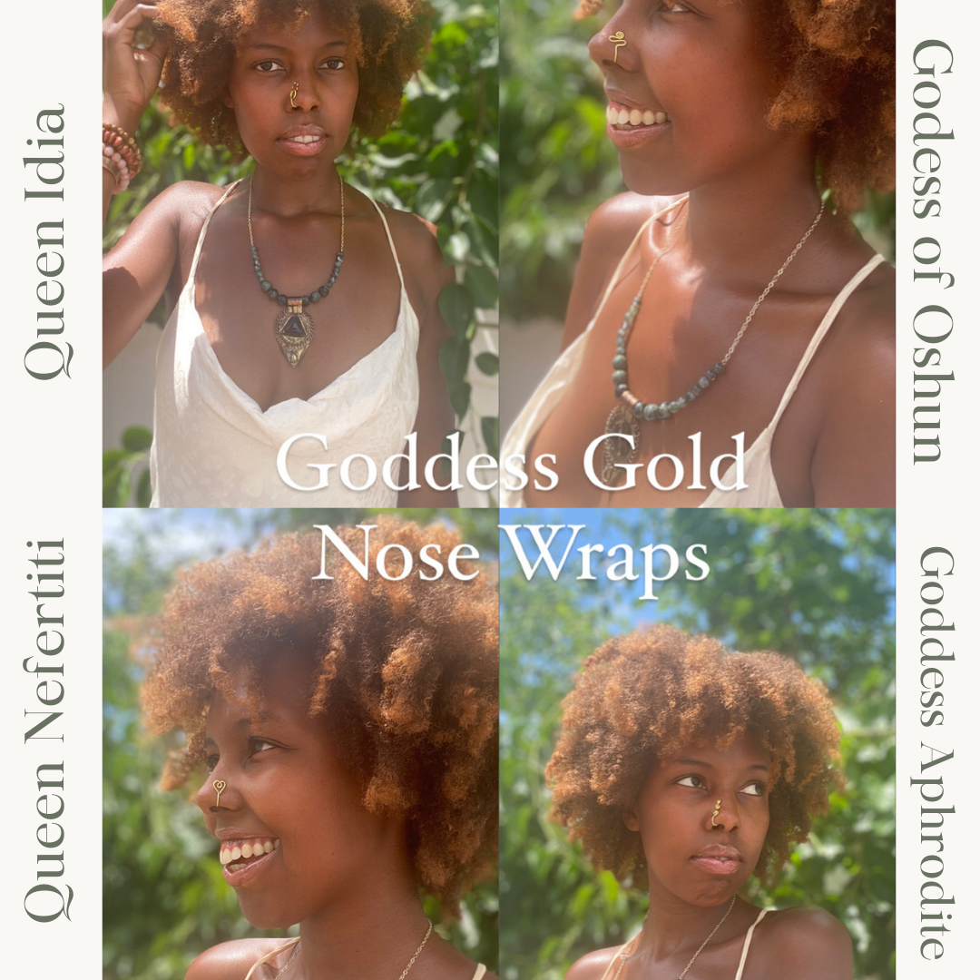 Goddess Brass Nose Cuffs