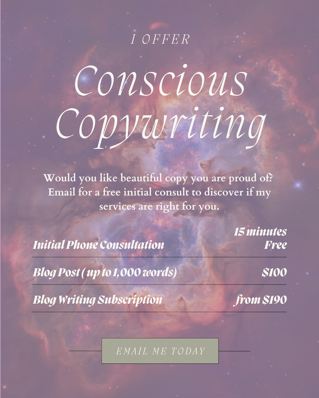 Book an Complimentary Phone Consultation for Copy Writing Services for Wellness and Acupuncture Clinics with SEO Service 