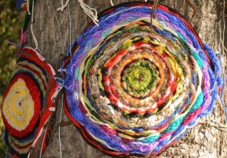 Yarn Installation at the Santa Barbara Botanic Gardens