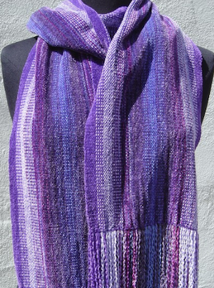 Weaving A Rayon Chenille Scarf Lecture (Zoom)