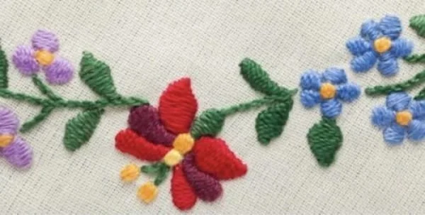 Embroidered Brooch at Explore Ecology