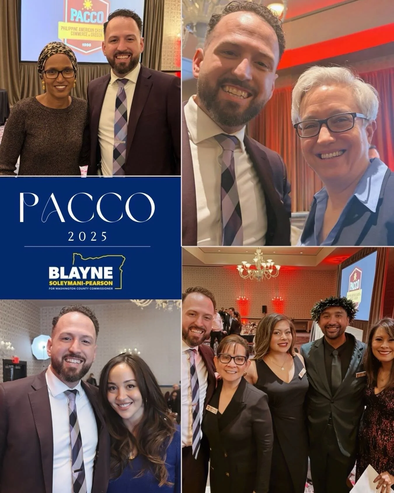 It was an honor to celebrate with the Philippine American Chamber of Commerce of Oregon (PACCO) last Friday! The energy in the room was a powerful reminder that our local businesses are the heartbeat of our community. They drive our economy, and they