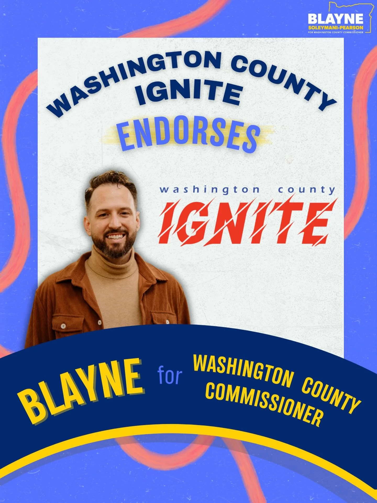 There are some groups that are really pushing for positive change and Washington County Ignite is on the front lines! I&rsquo;m thrilled to advance our shared values, especially the belief that our electoral work must be culturally relevant to our co