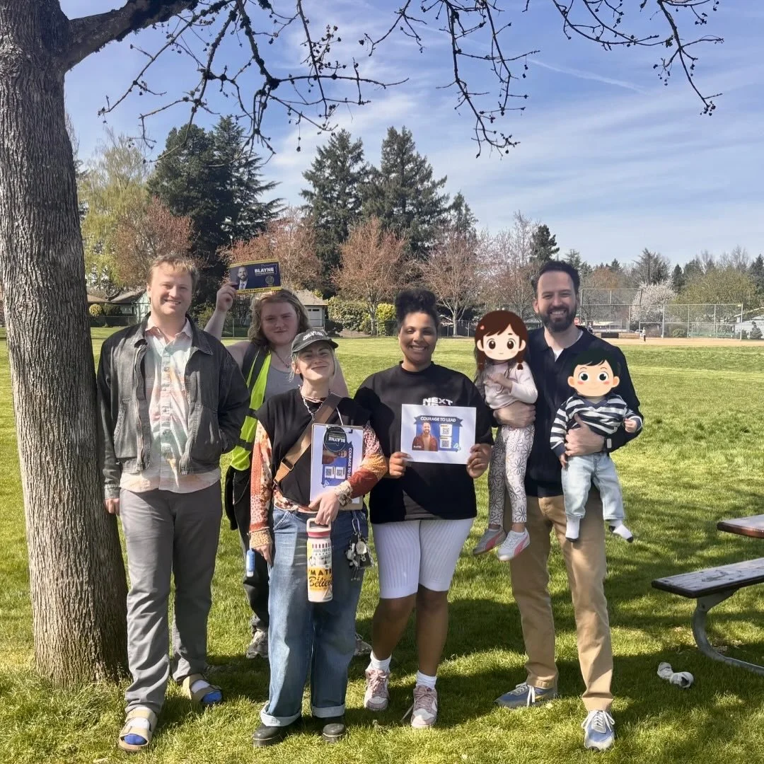Had an amazing time with Next Up last weekend. We knocked over 250 doors and made some amazing connections! Thanks to my 2 most expert and experienced door-knockers (my kids) for joining me!

#washingtoncounty #beaverton #vote #nextup #commissioner