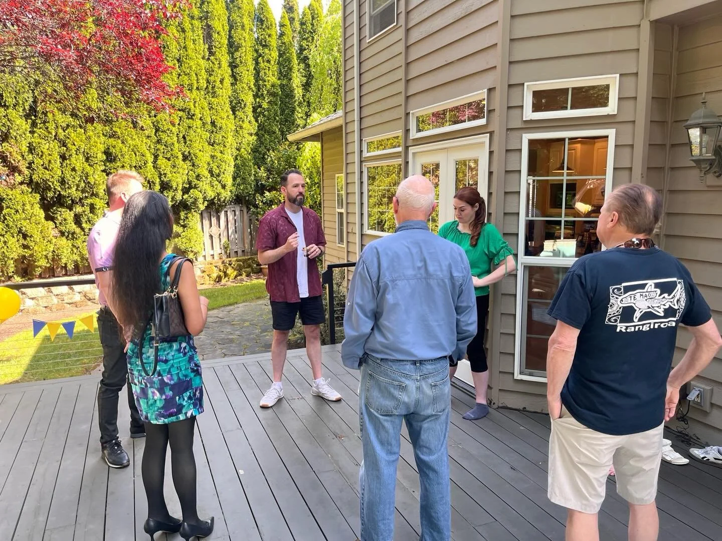 Big energy, good people, and a community worth showing up for.

This weekend, Mark and Hengjing brought together friends, neighbors, and community members who care about the future we&rsquo;re building right here at home.

Every conversation matters.