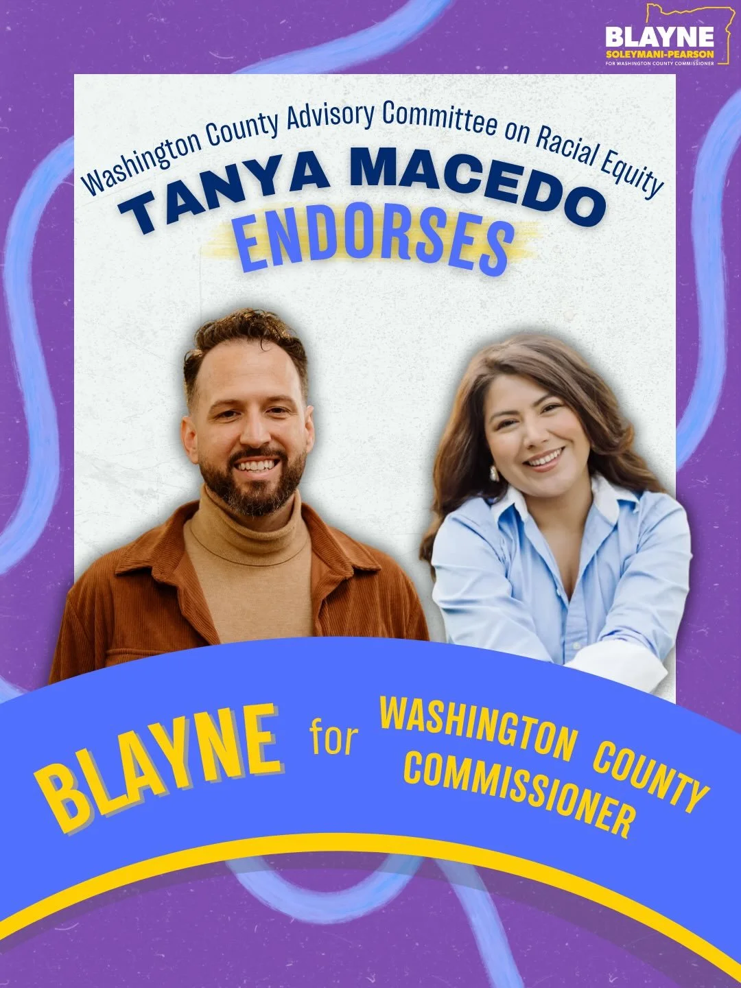 I jumped in this race because I knew our elected county leaders could do more to protect our racial, ethnic, and religious minorities. I am so proud to be the only candidate in this race to be endorsed by multiple members of the county&rsquo;s Adviso