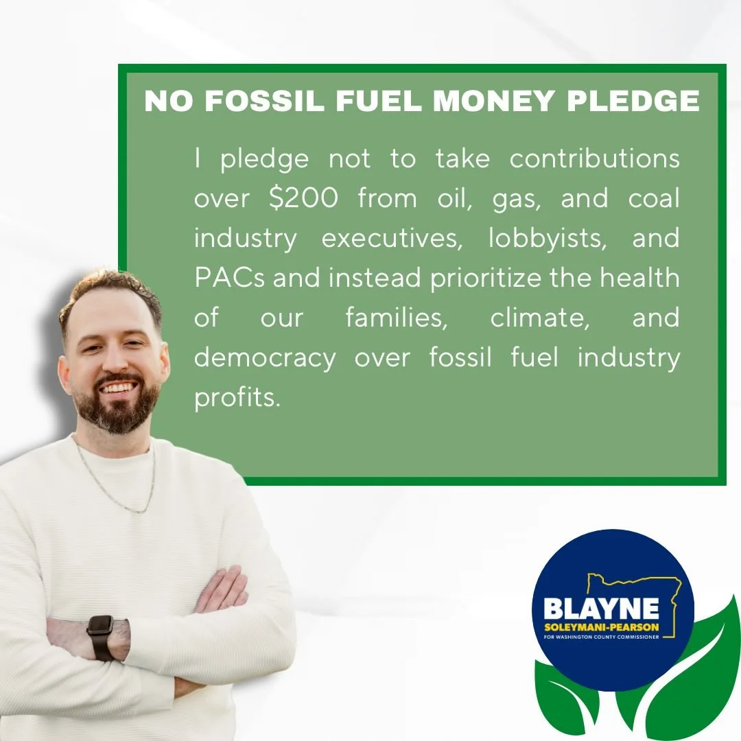 I&rsquo;m proud to take the No Fossil Fuel Money Pledge and the Green New Deal Pledge. Our communities deserve leadership that puts people first, protects our environment, and invests in a cleaner, more sustainable future for everyone.

#NoFossilFuel