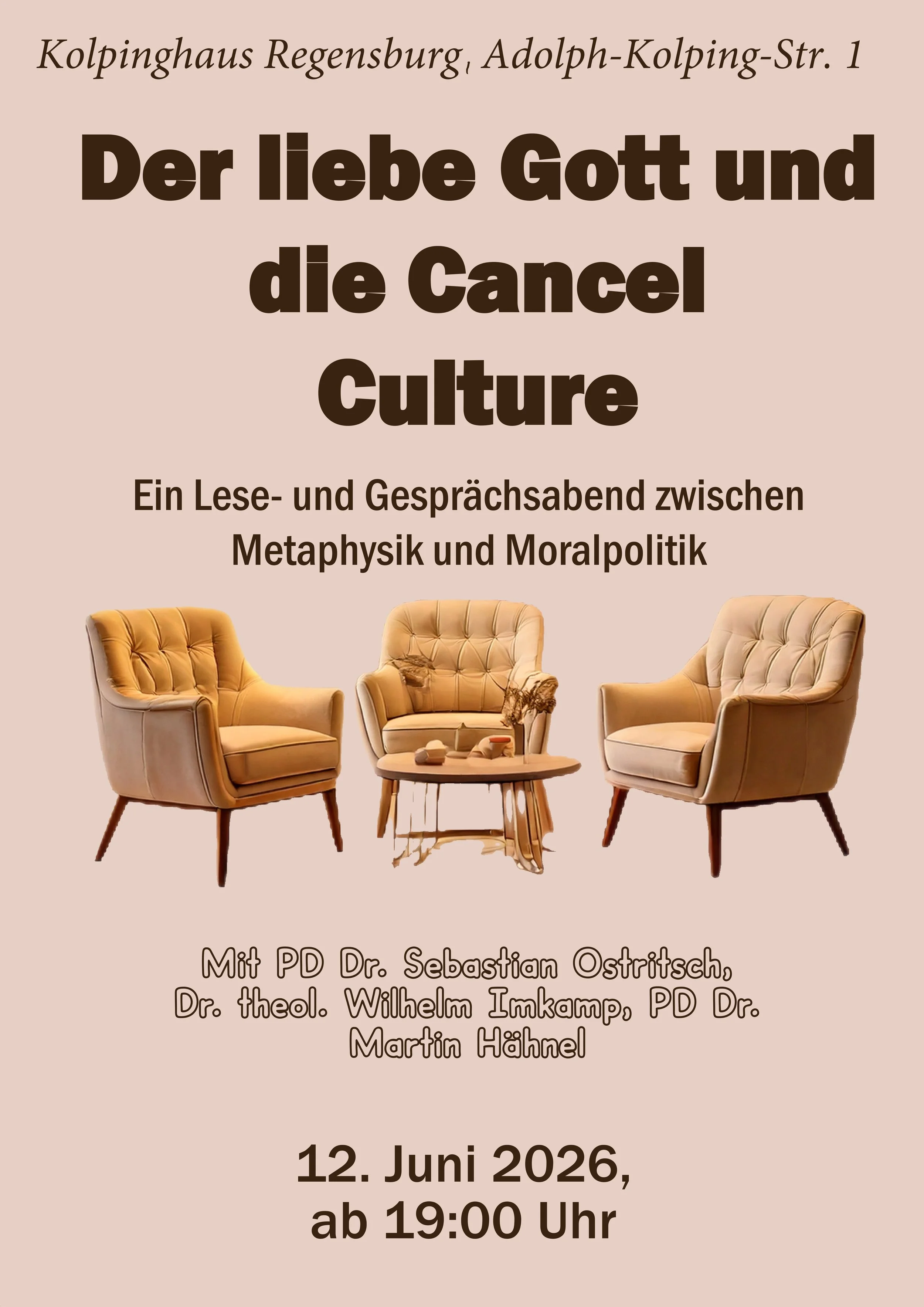 Der liebe Gott und  die Cancel Culture