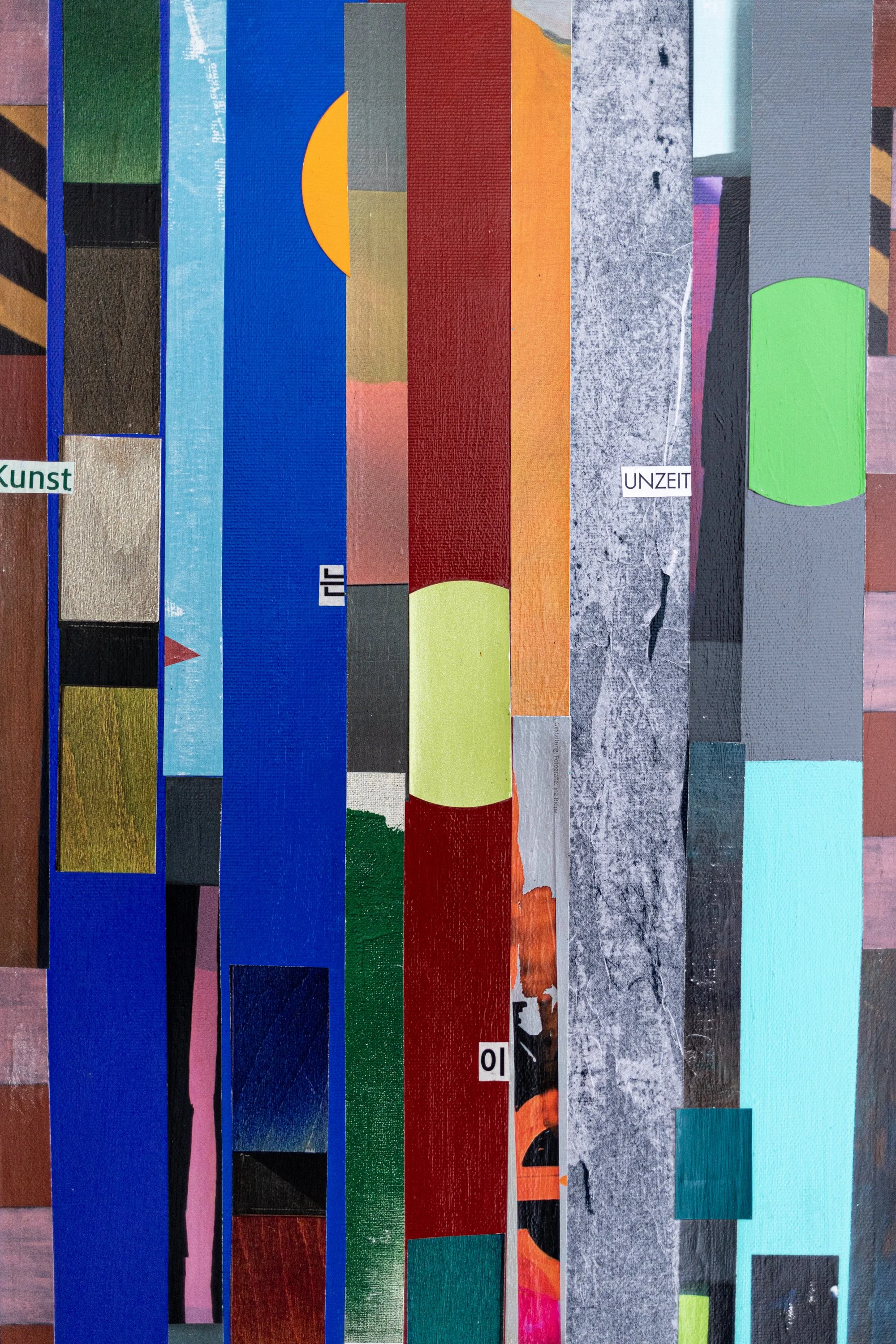 Abstract painting - Striae Genesis (28