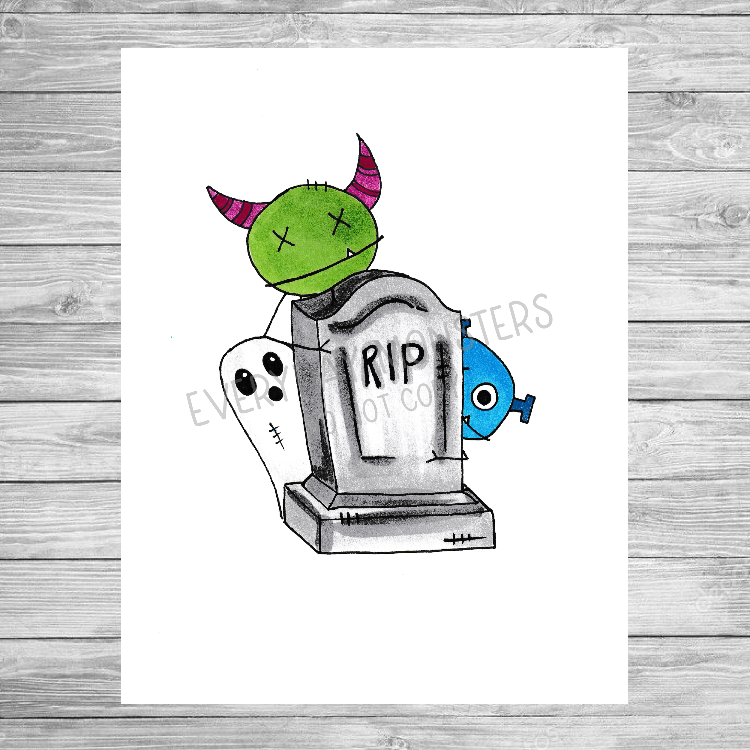 RIP Grave Monster