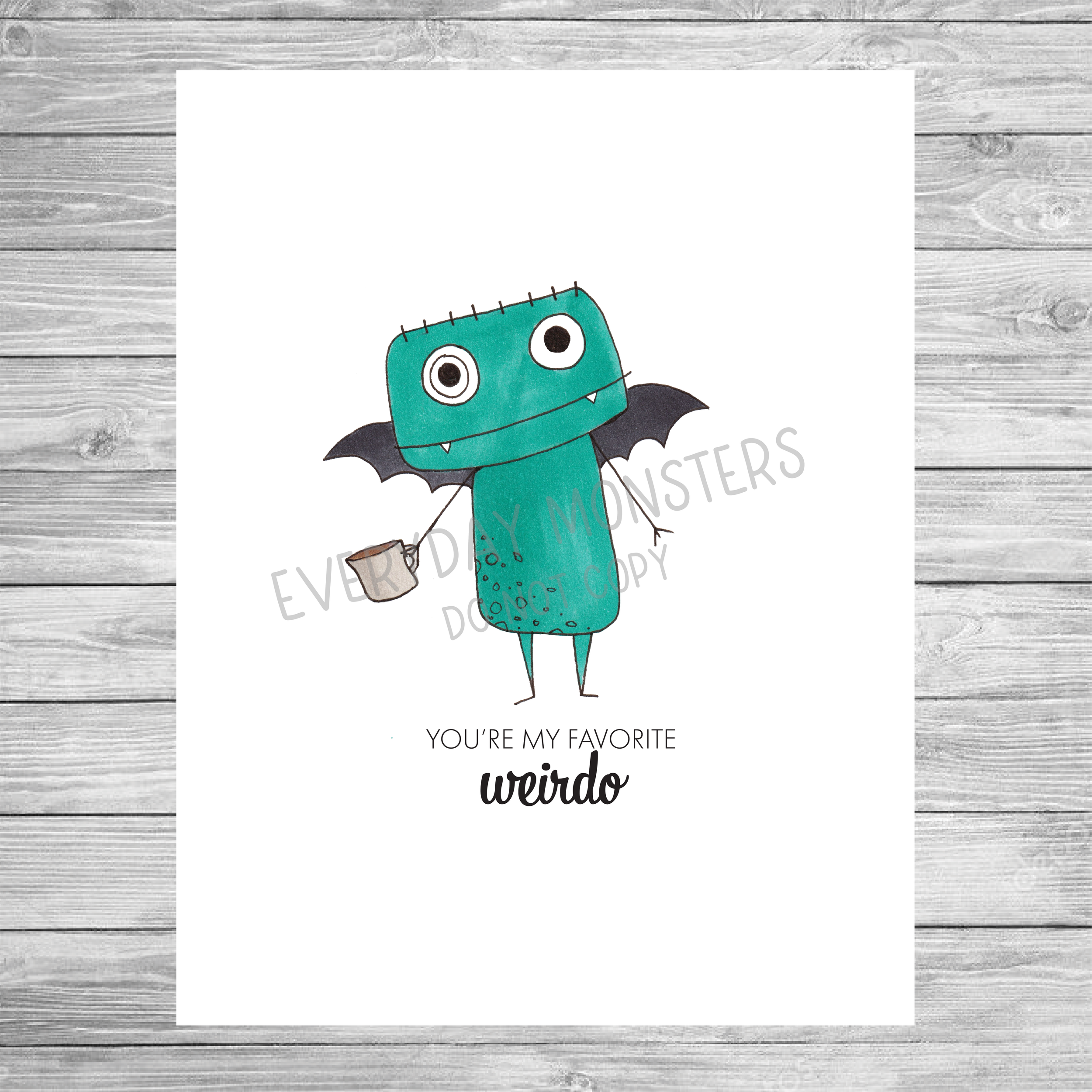 Favorite Weirdo Monster