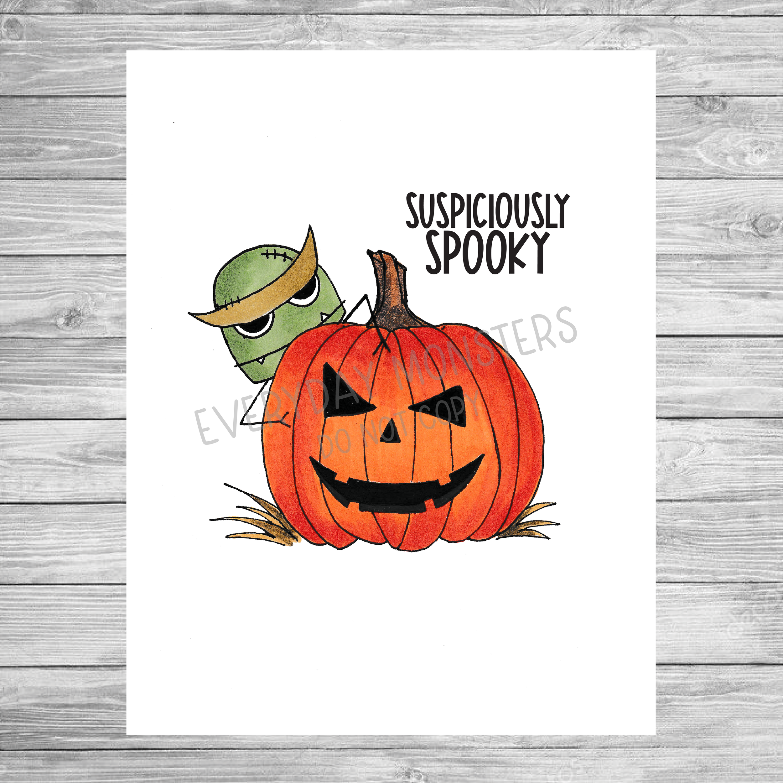 Suspiciously Spooky Monster