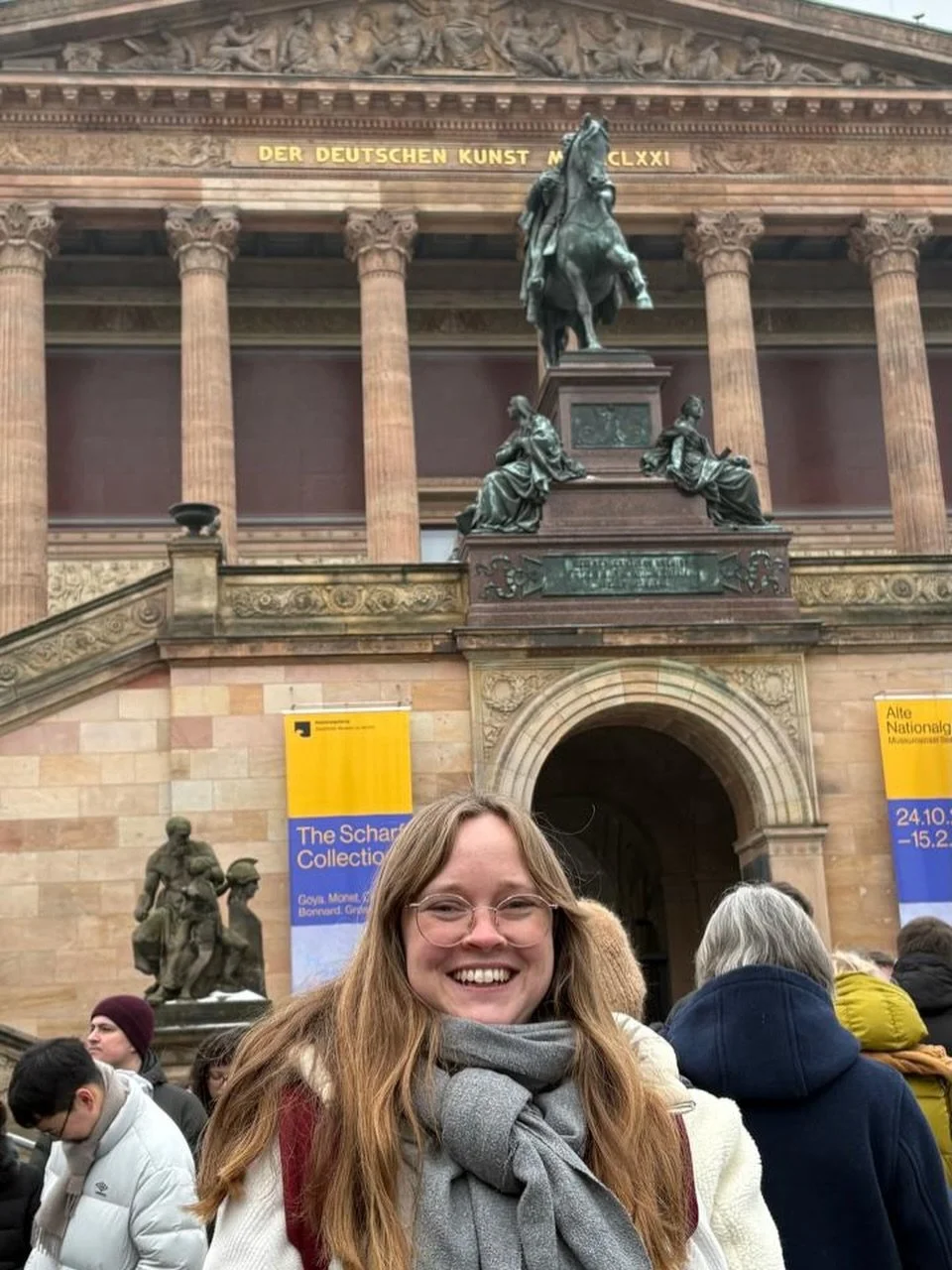 Today was very special ❤️🥹 New video coming soon :) at the old national gallery with Monet, Bonnard and many more :) 🥹