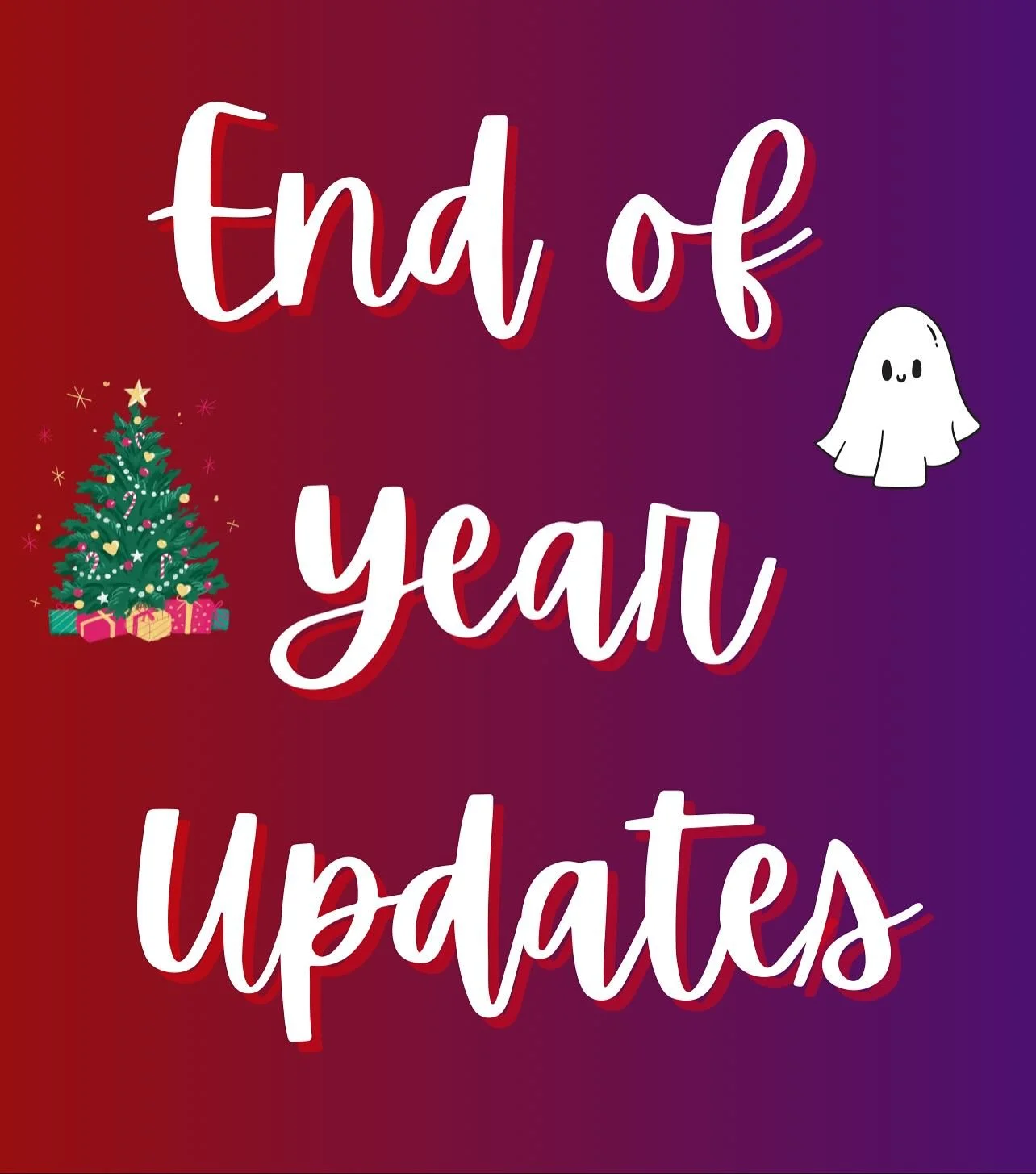 Important announcement for end of the year ‼️

🤱🏼As most of our customers know, little guy is due in November. With that being said, the end of the year is still the busiest time for us, so I&rsquo;m trying to make this as fun &amp; organized as po