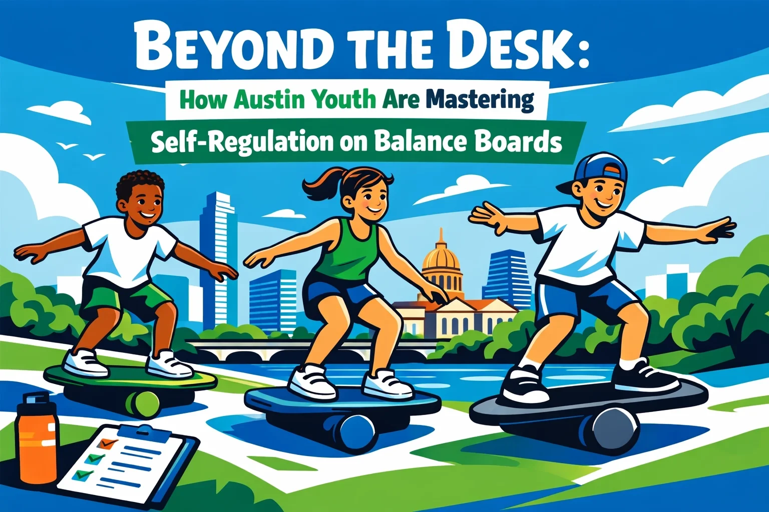 Beyond the Desk: How Austin Youth Are Mastering Self-Regulation on Balance Boards