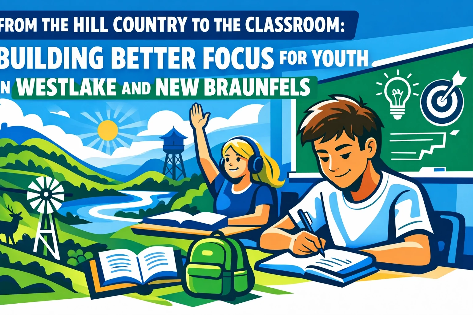 From the Hill Country to the Classroom: Building Better Focus for Youth in Westlake and New Braunfels