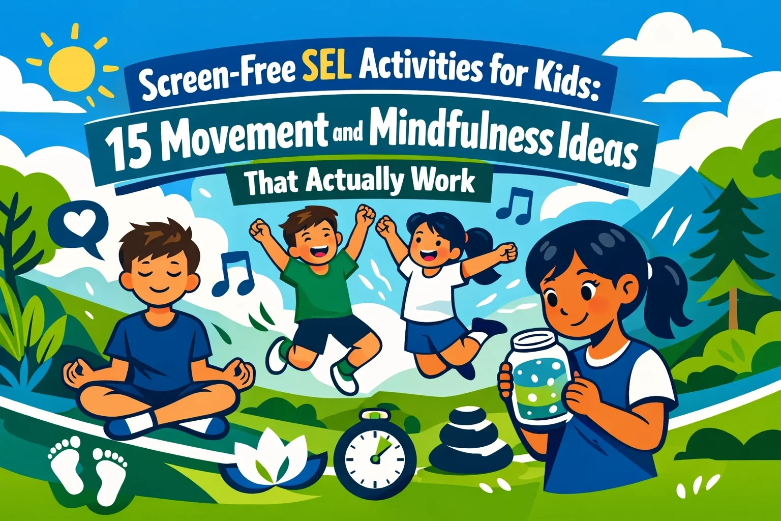 Screen-free after school activities Fredericksburg TX: 15 SEL ideas that work