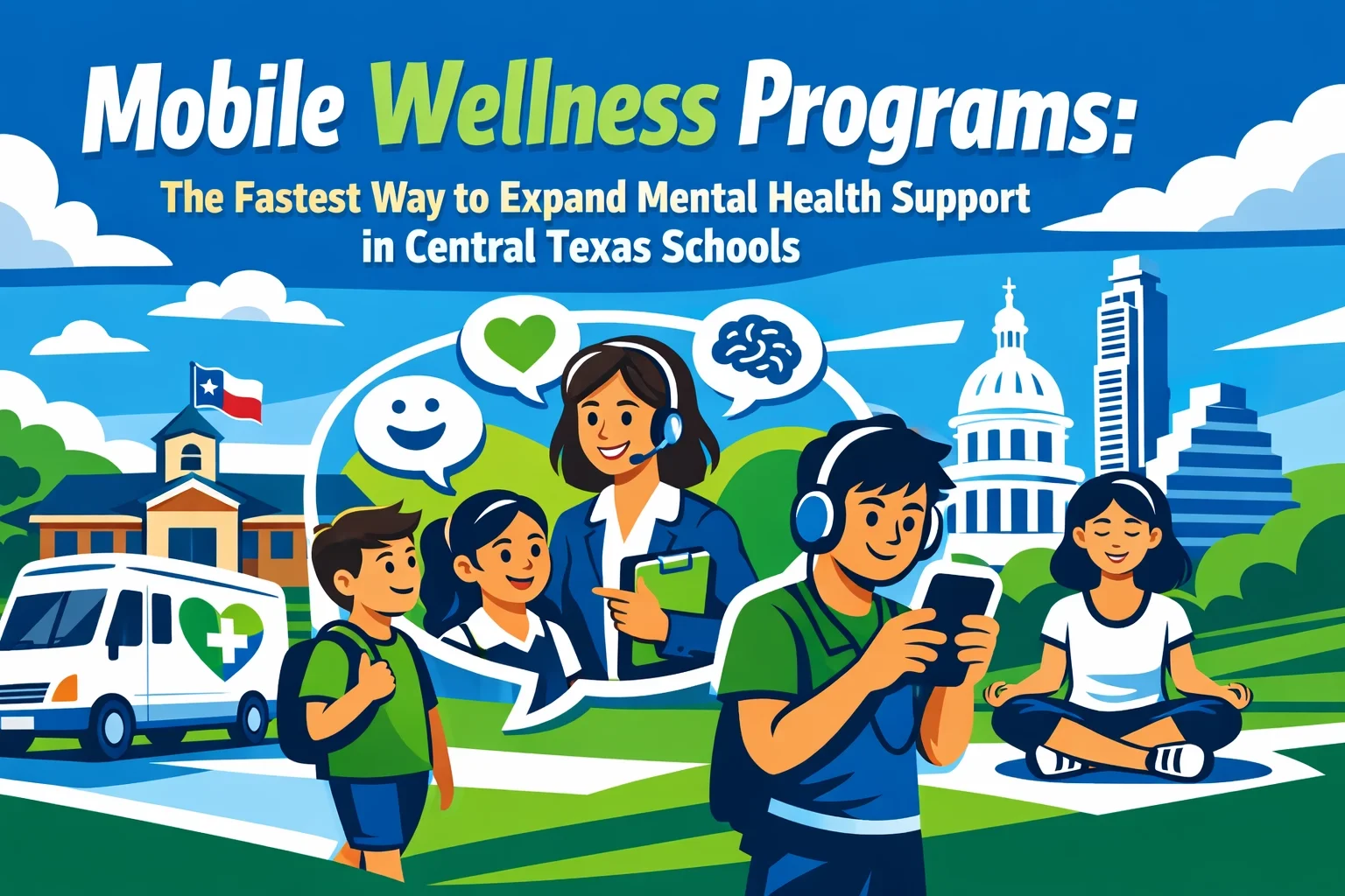 Mobile SEL Programs for Central Texas Schools: Fast, Mobile Wellness Support That Fits the School Day