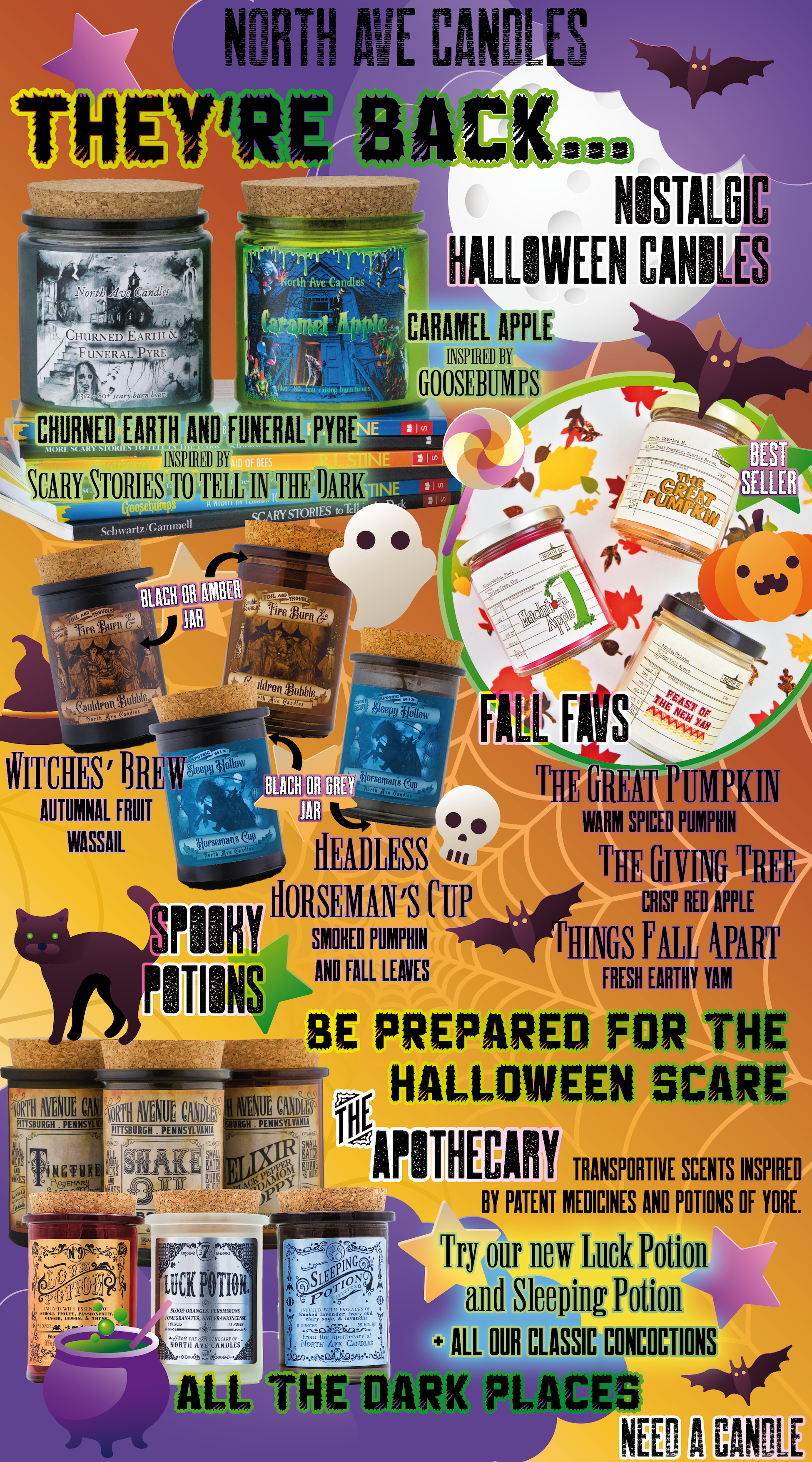 Halloween Candles