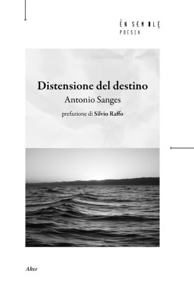 copertina di "Distensione del destino" di Antonio Sanges (Ensemble 2025)