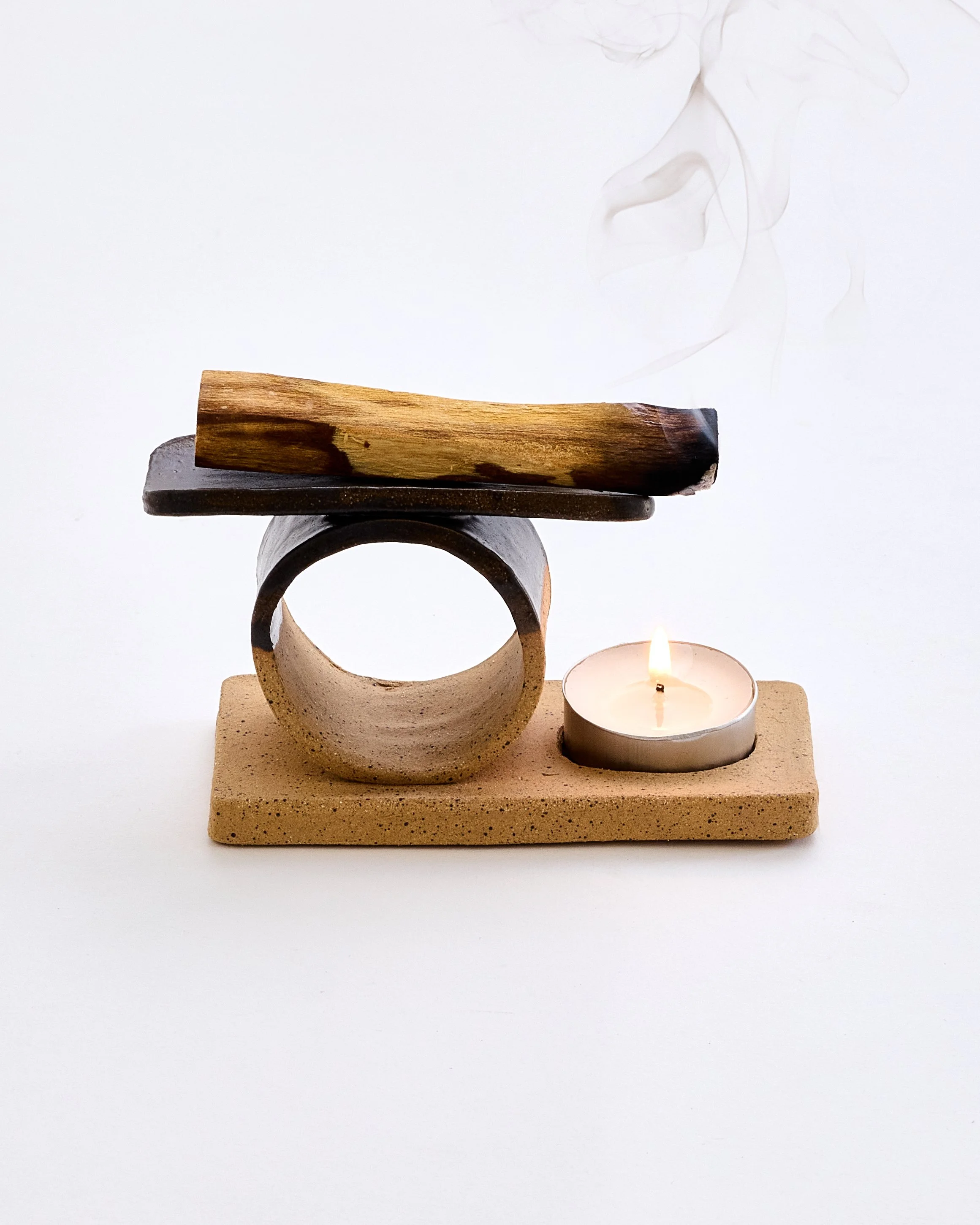 Palo Santo Warmer - Charcoal