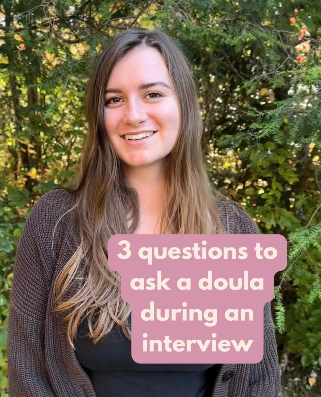 Interviewing doulas? Here are a few questions worth asking + the answers I&rsquo;d give you :) 

1️⃣ What&rsquo;s your birth philosophy?

Birth is unpredictable, and I believe that my job isn&rsquo;t to steer you toward one kind of birth, it&rsquo;s 