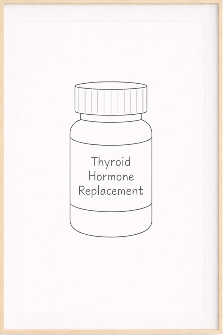 Thyroid Hormone Replacement  | Your thyroid symptoms are real and the path forward is not one size fits all. Bring your own labs, your current medications, and your questions. We review your full thyroid picture alongside symptoms, history, and lifes