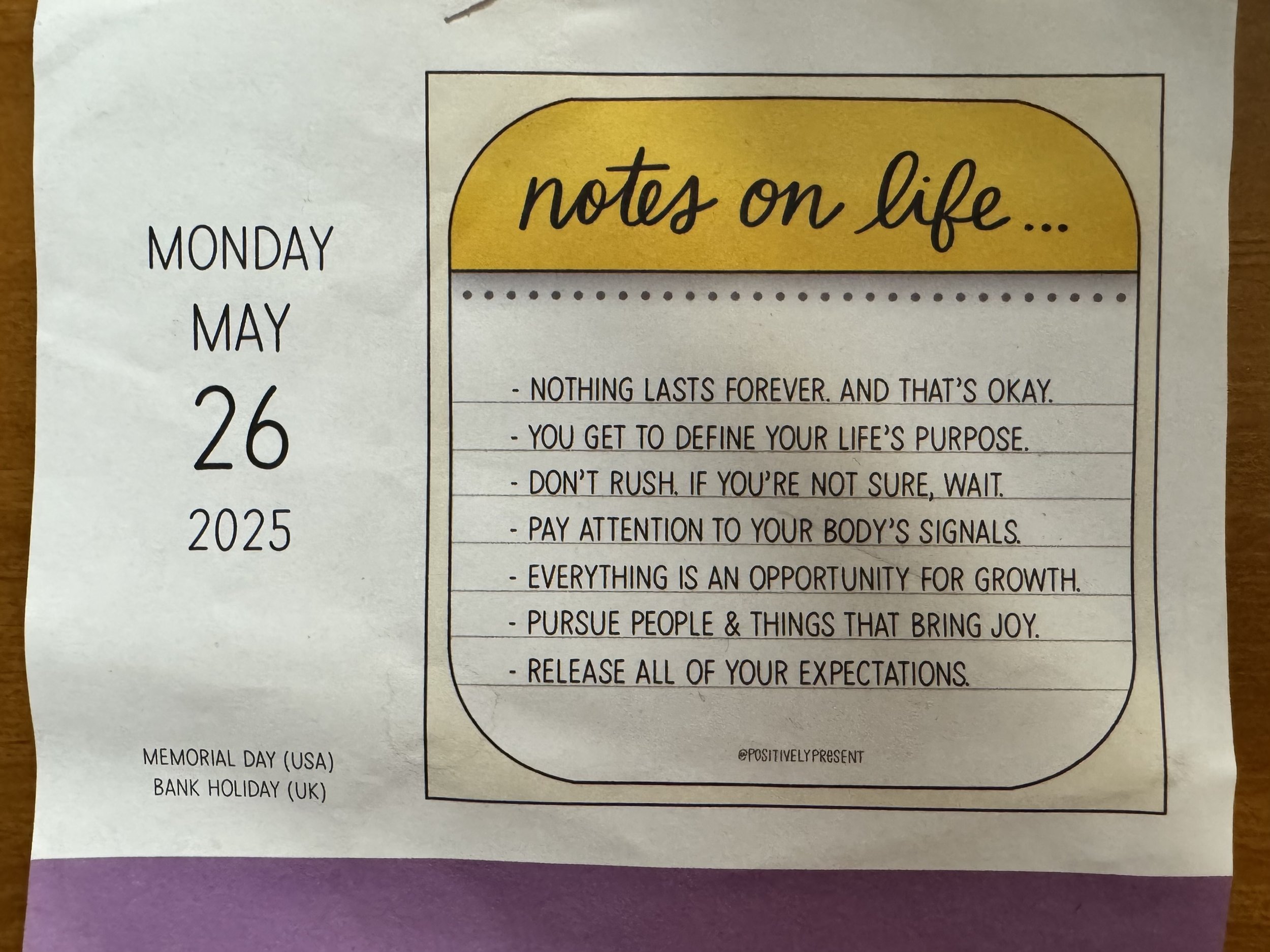 Notes on Life 