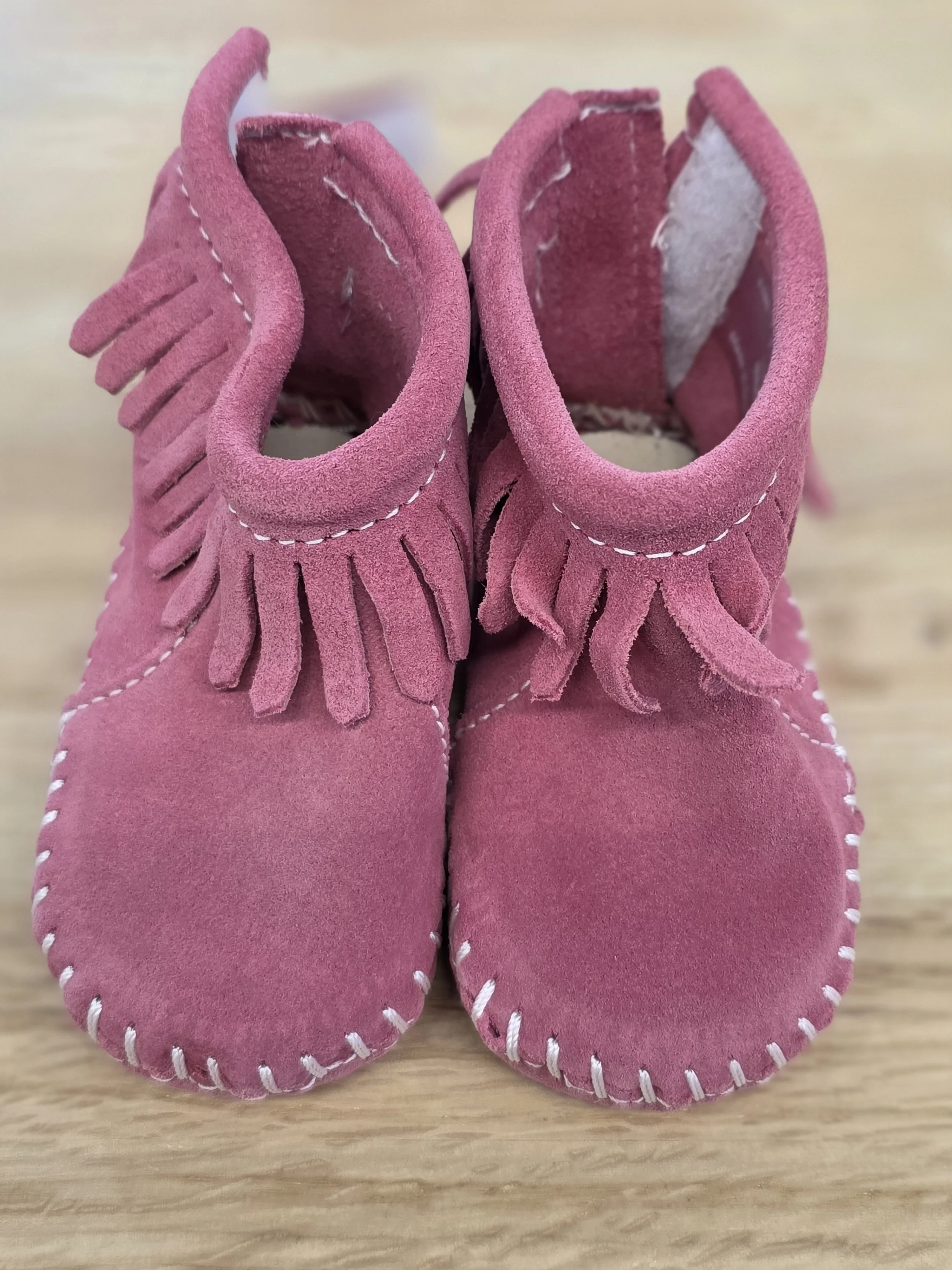 Back Strap Bootie Pink