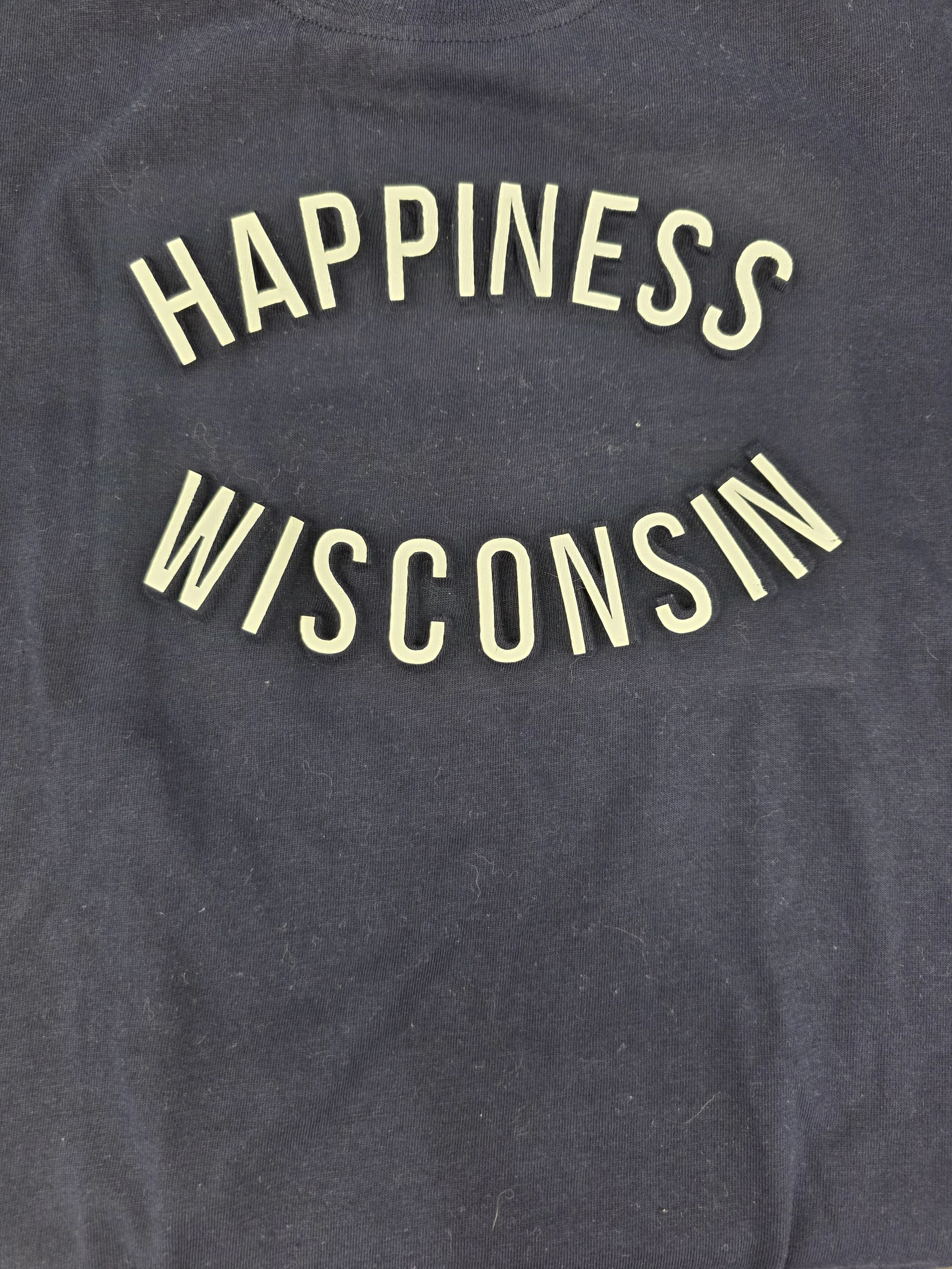 Kids Happiness WI Tee Navy