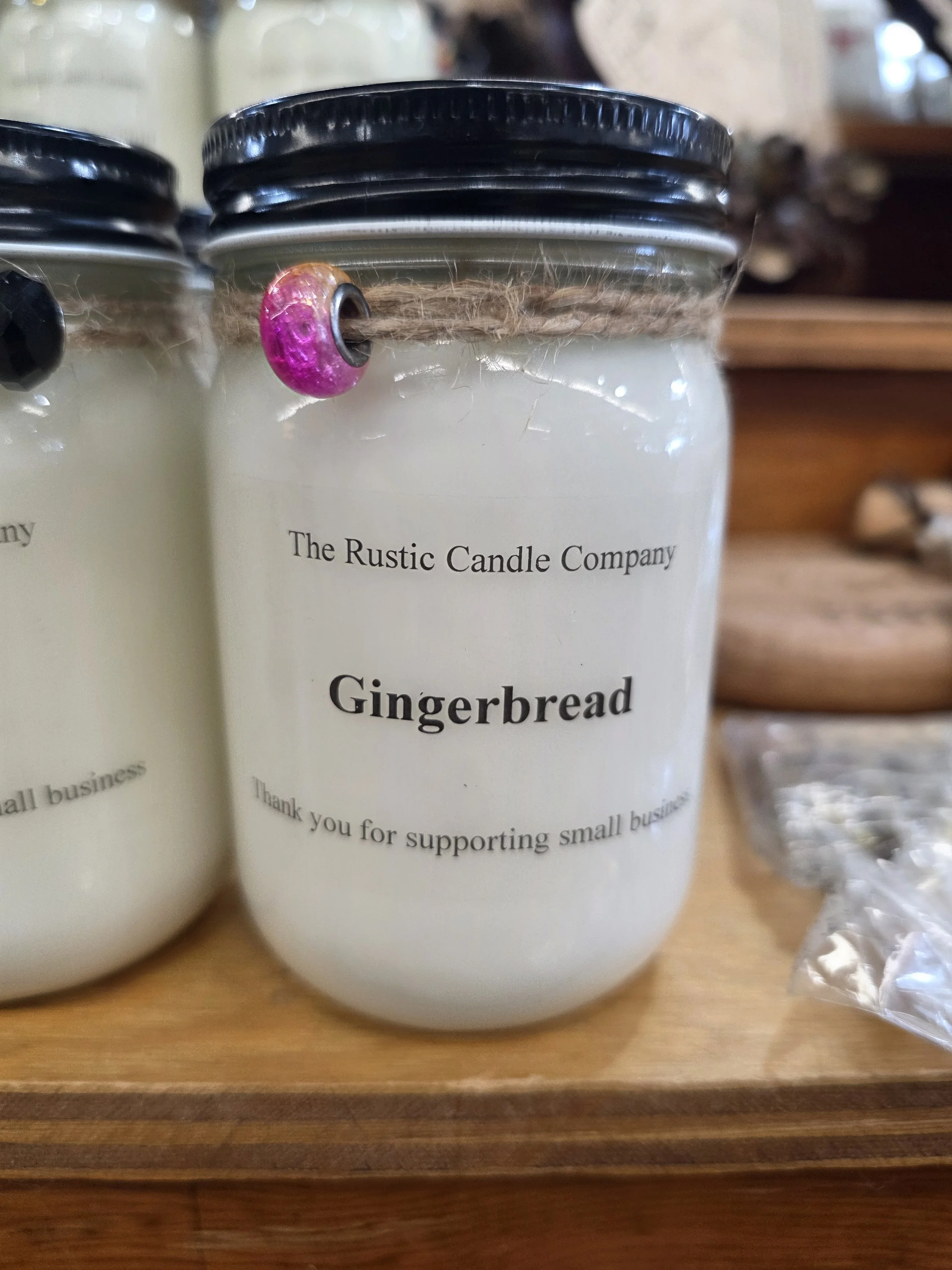 Gingerbread Candle