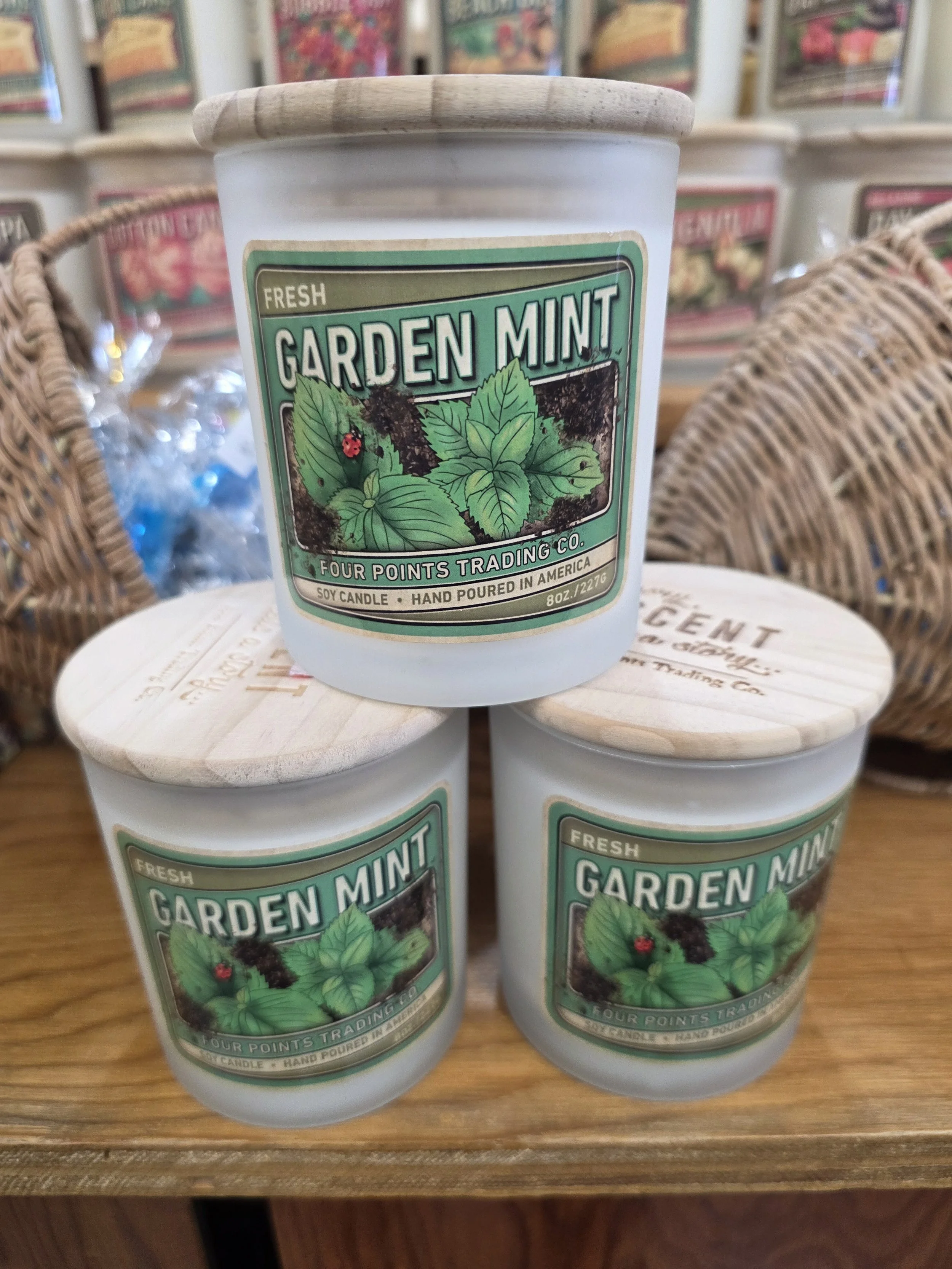 Fresh Garden Mint Candle