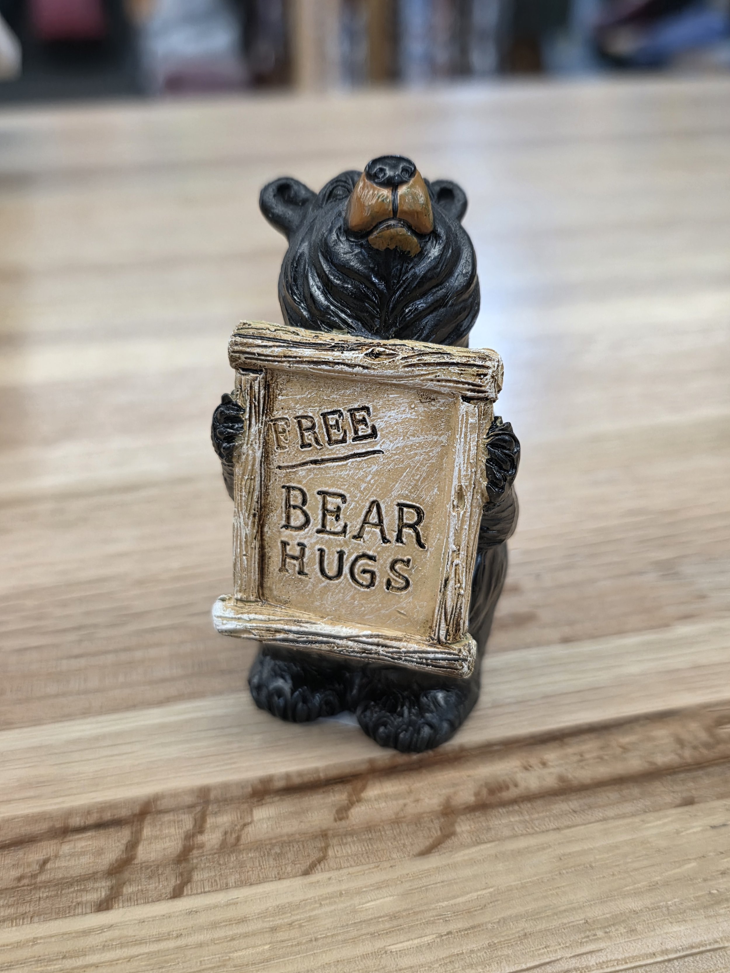 Bear With Free Hug Sign