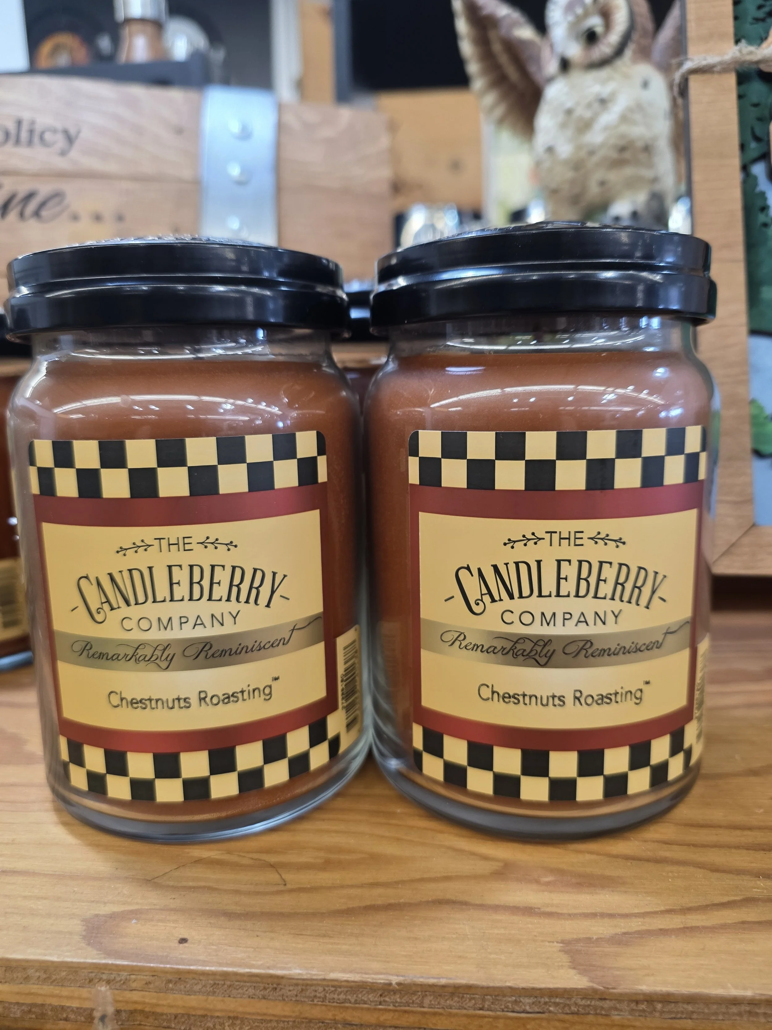Chestnuts Roasting Candle