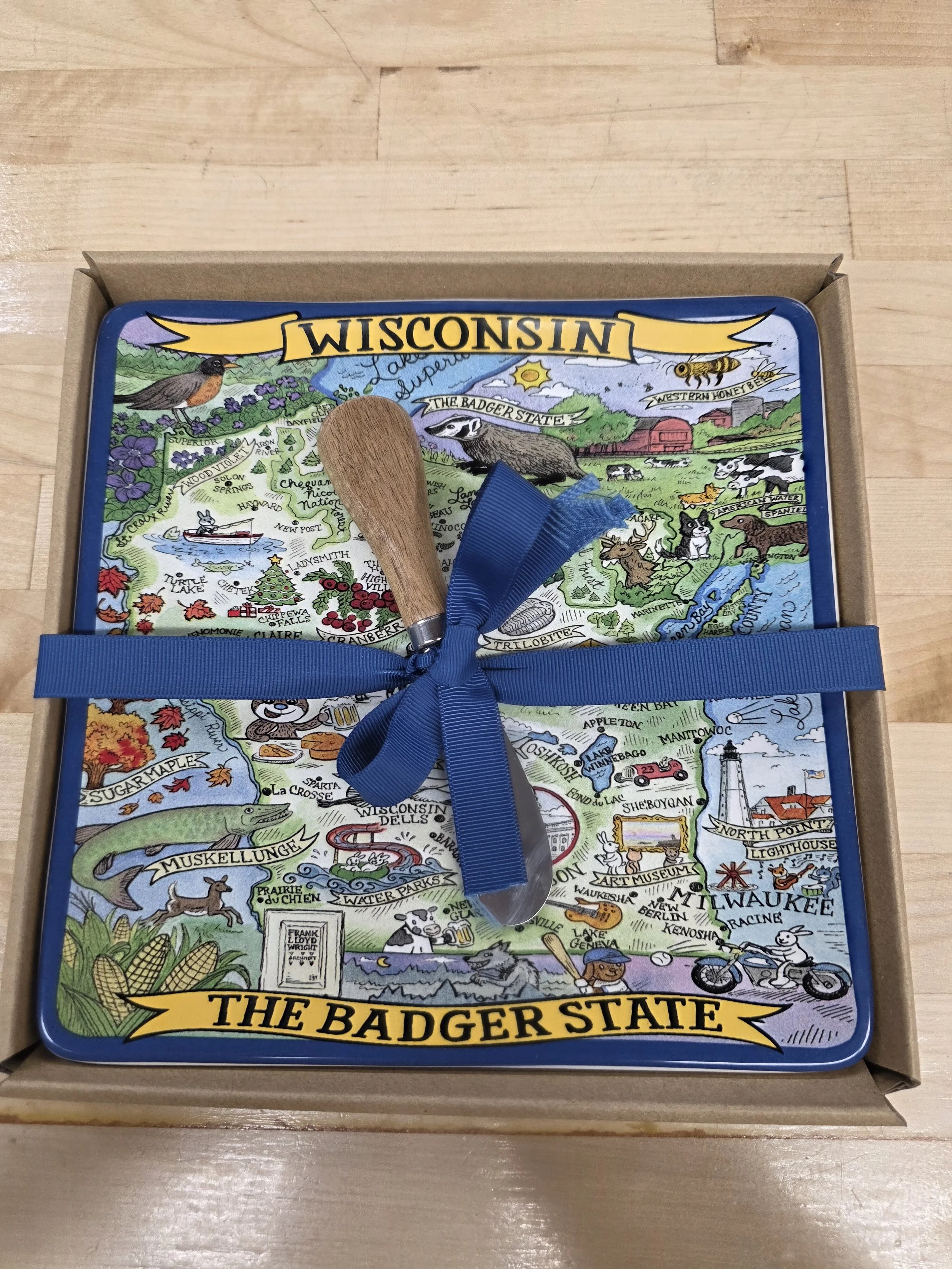 Wi Cheese Plate / Spreader