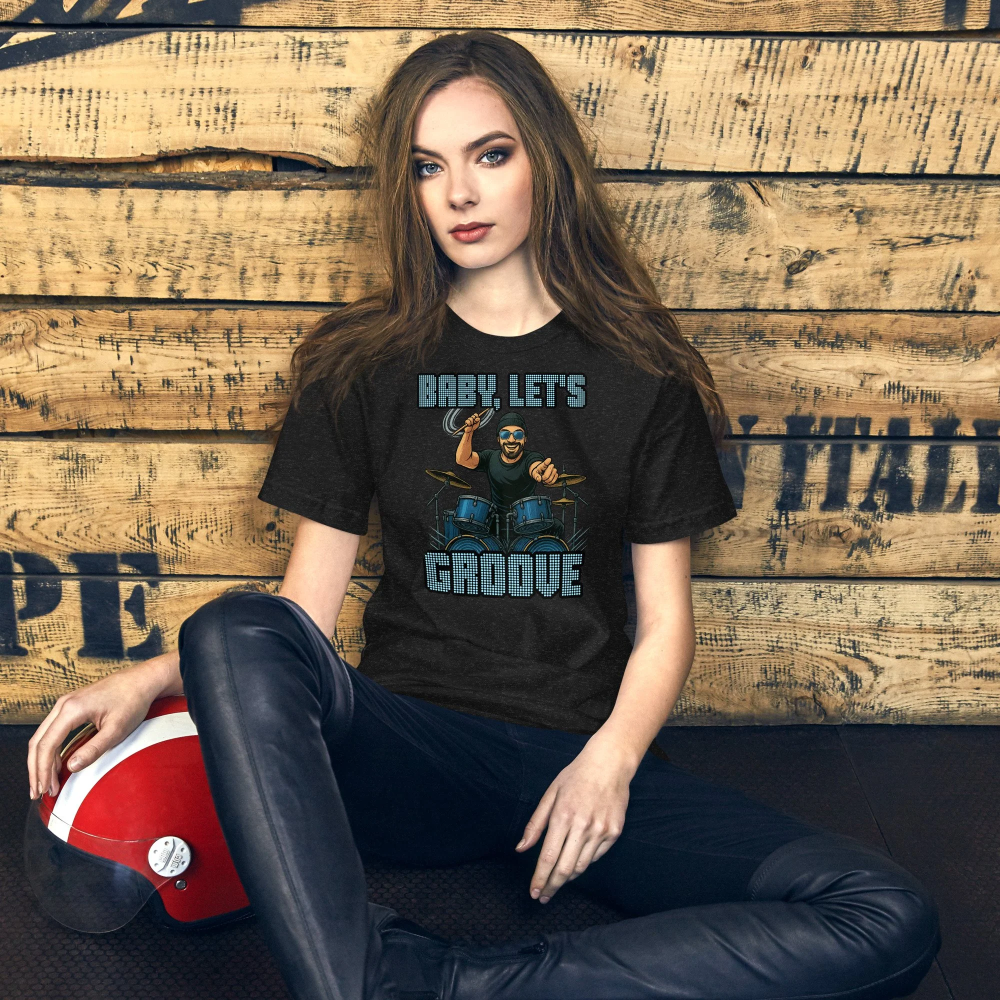 Baby, Let's Groove Unisex t-shirt