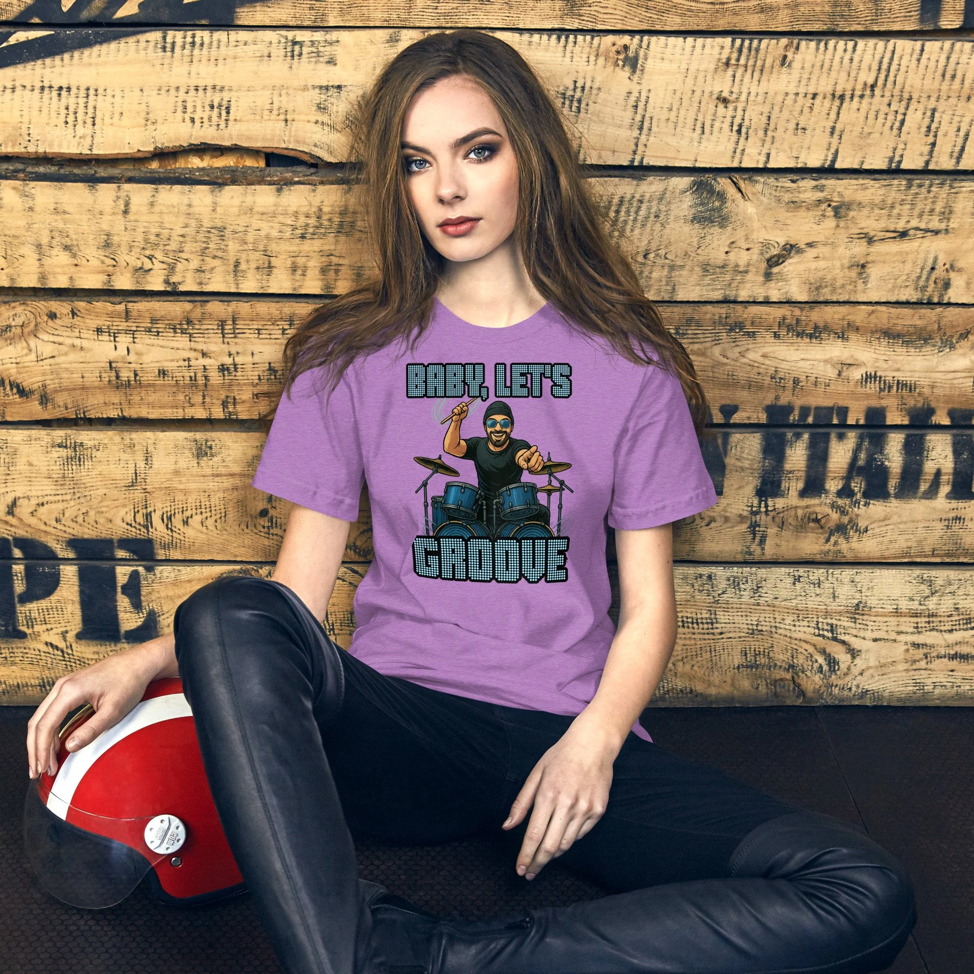 Baby, Let's Groove Unisex t-shirt