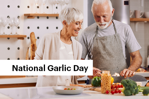 National Garlic Day&nbsp;