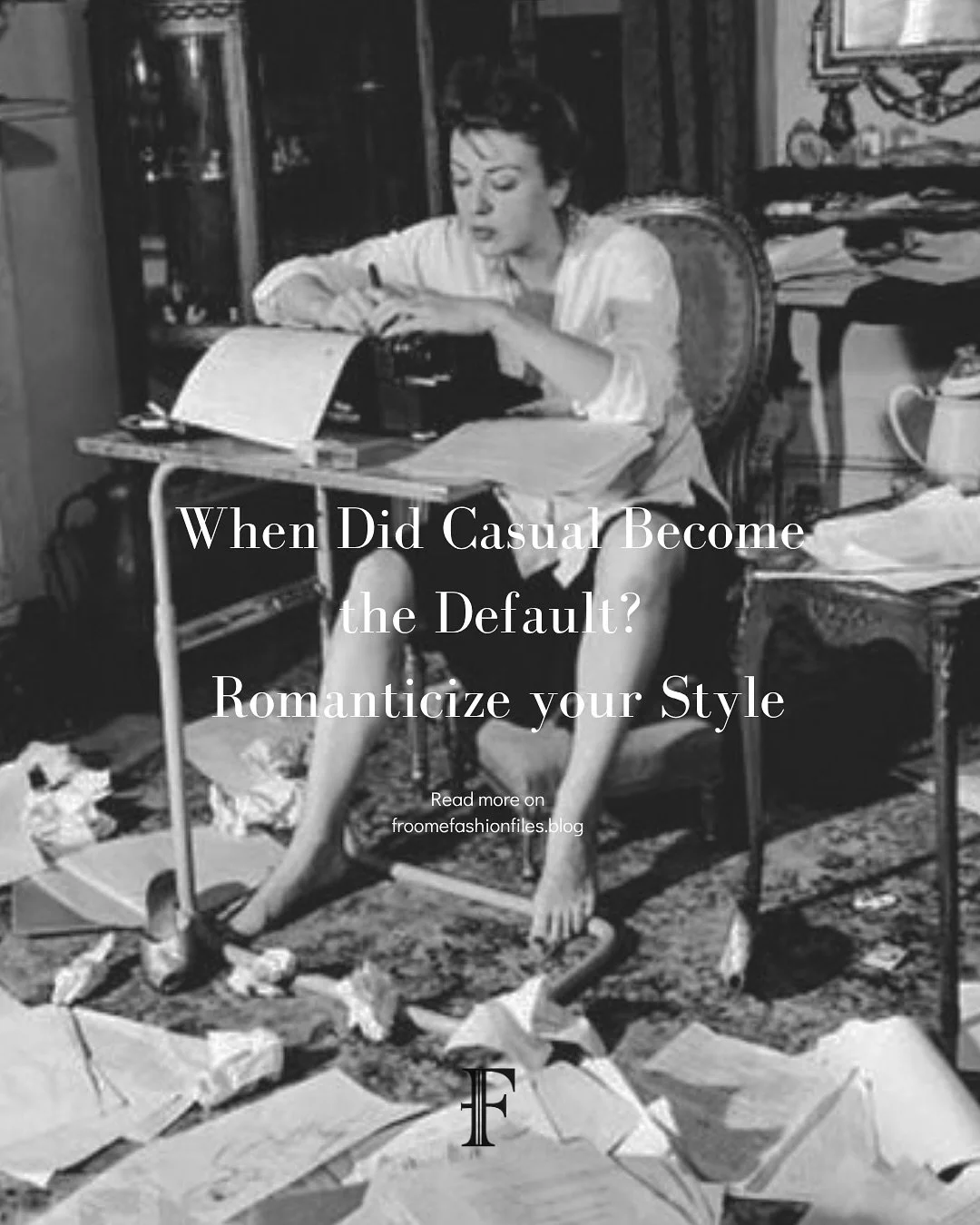 When did casual become the default? βπ»
In a world that values comfort over care, we’ve forgotten the quiet power of dressing with the intention of romanticizing our everyday moments through style. This isn’t about impressing others or ch