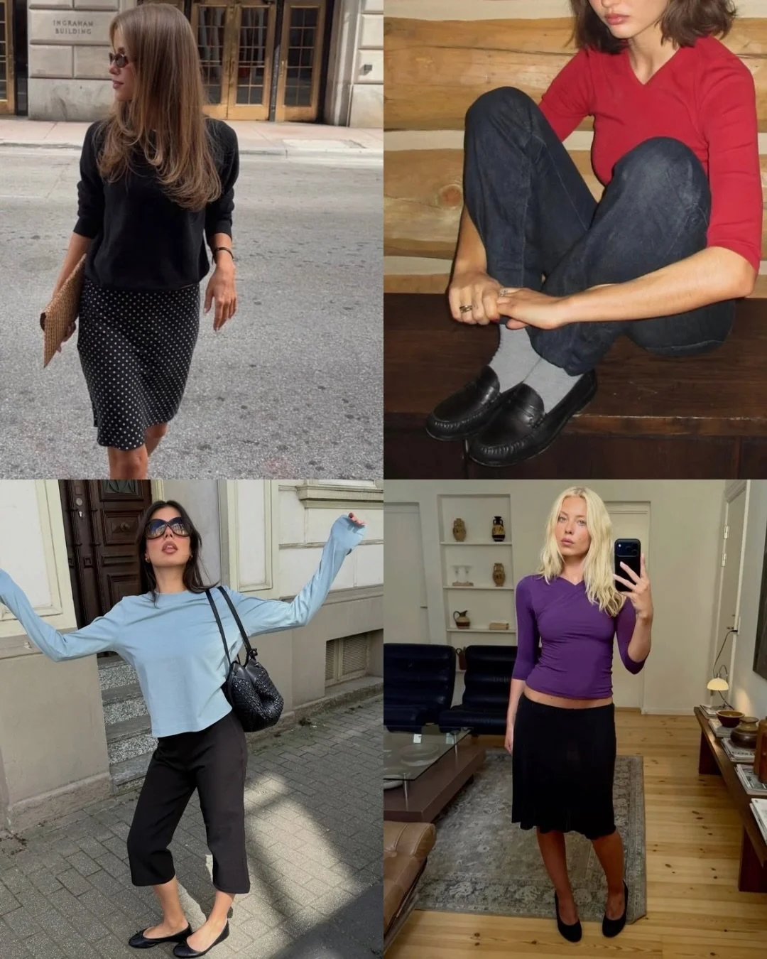 PERFECT transitional outfits from summer ☀️ to fall 🍂
.
which one are you wanting to try?
&hellip;

#fashionstyle #summeroutfits #falloutfitideas #transitionaloutfits #fashionınsta