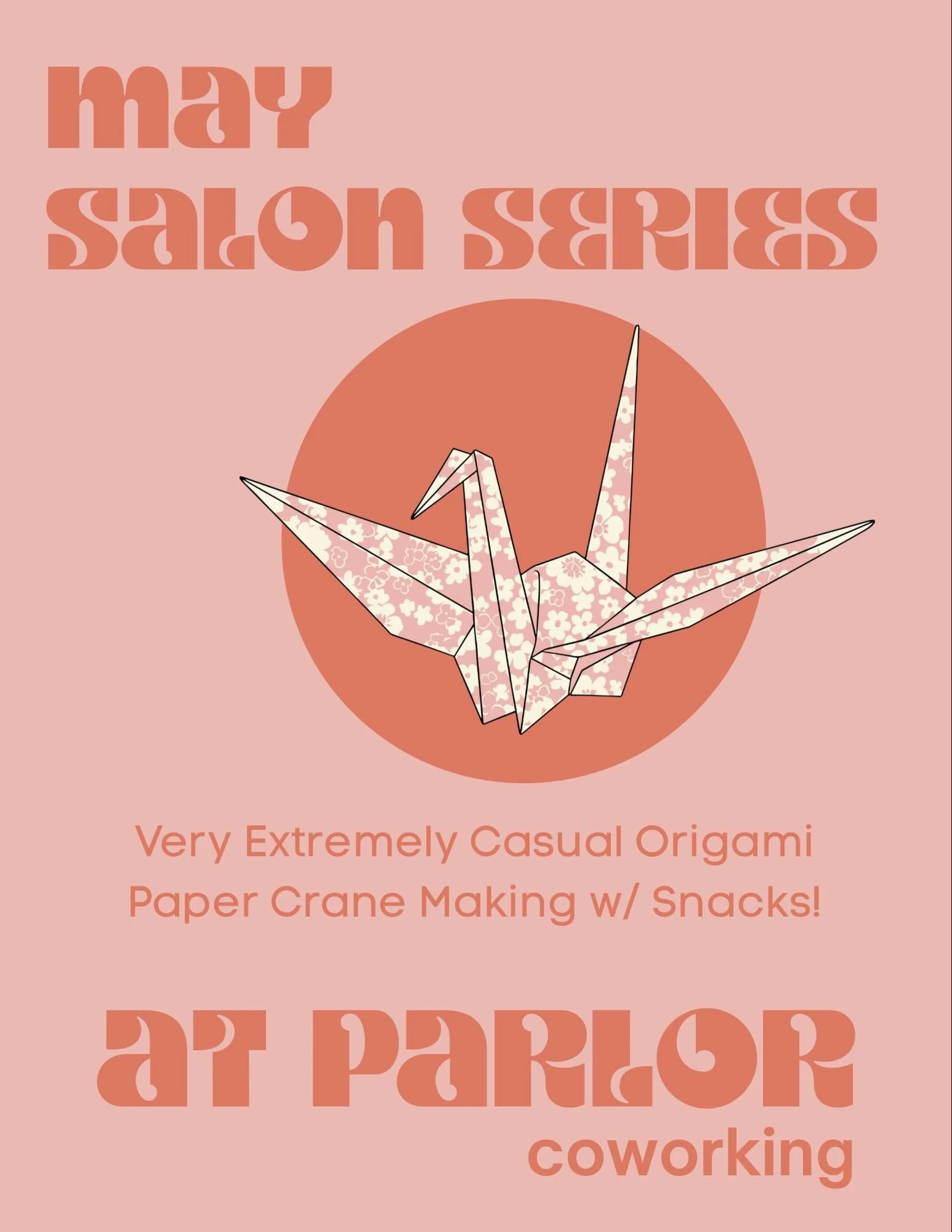 ✨Members and guests of members!

✨You&rsquo;re invited to our May Salon Series

✨Come experience the ancient art of origami ✨

🪷 A wonderfully soothing and creatively fulfilling way to enjoy a little community

🖌️ With local artist, Jocelyn Toffic 