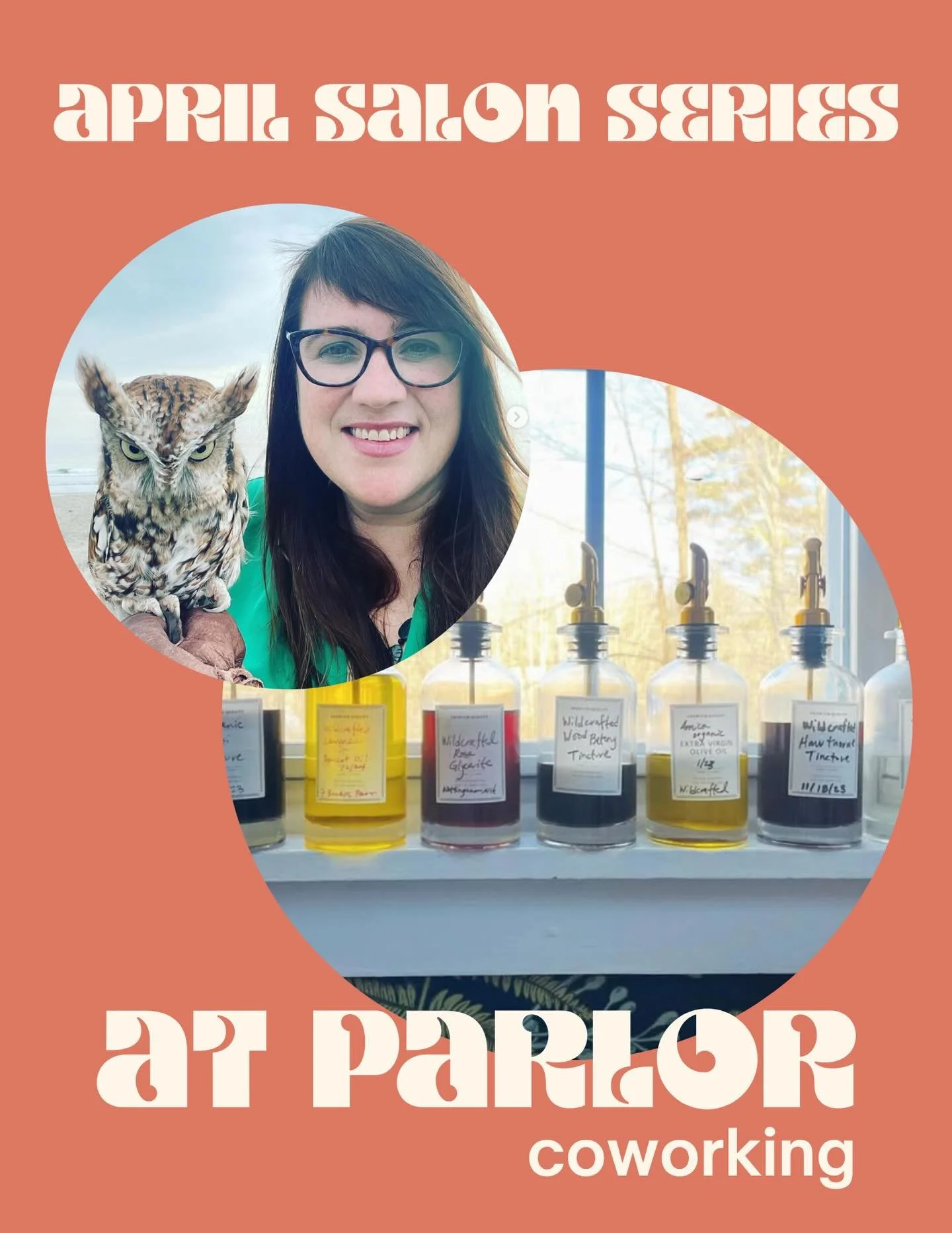APRIL 30th THURS 6-7:30pm $45
BOTANIC PERFUMERY 101
Open to women of the public!
Members $45 
Non-members $55
Space is limited
Tickets are non-refundable
Venmo to @jtoffic with &ldquo;potions class&rdquo; in the note by April 25th to reserve your spo