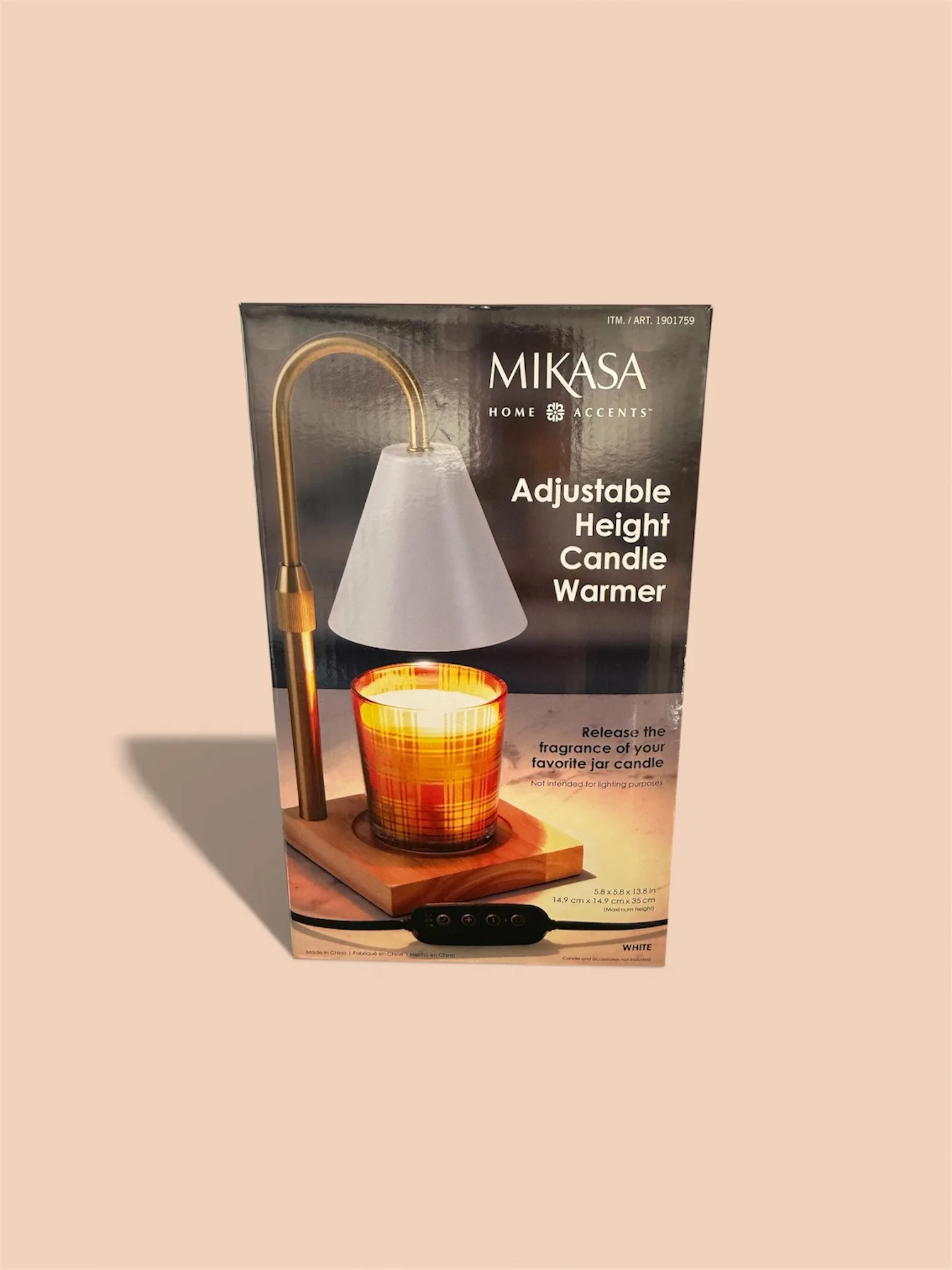 Adjustable and timed Candle warmer