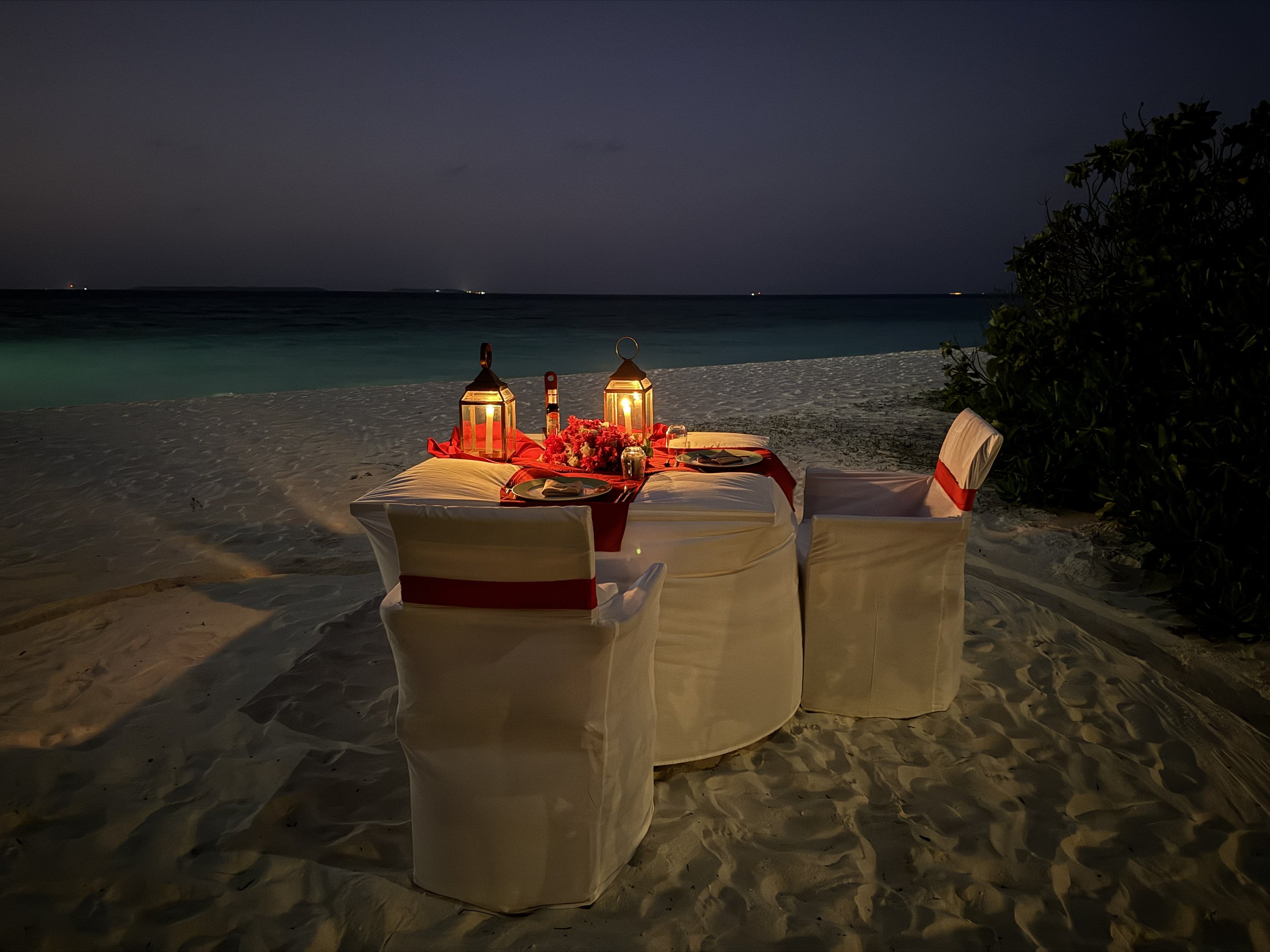 Romantic Dinner on the Beach