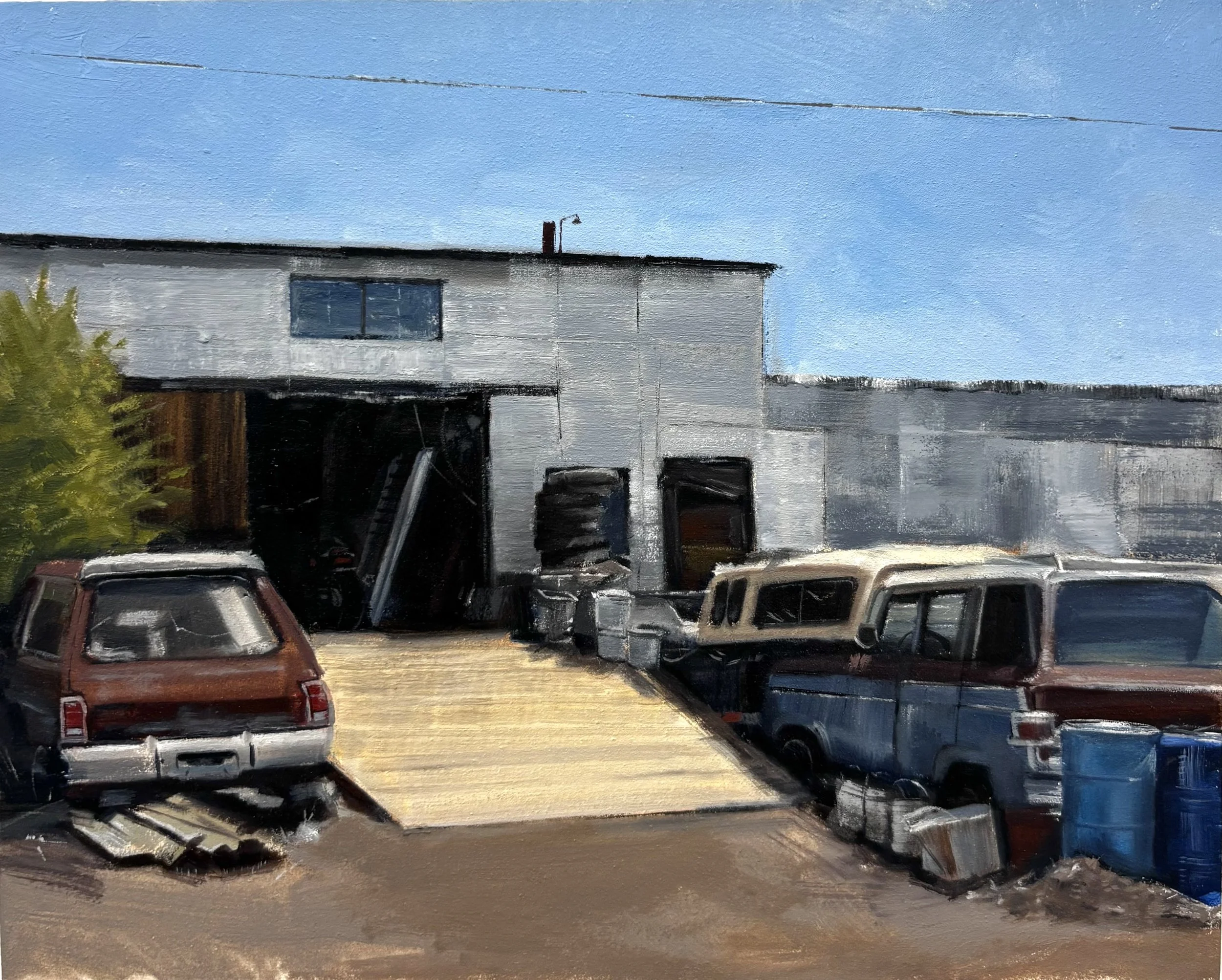 "Combustion Theory"
2025, oil on panel, 8x10"