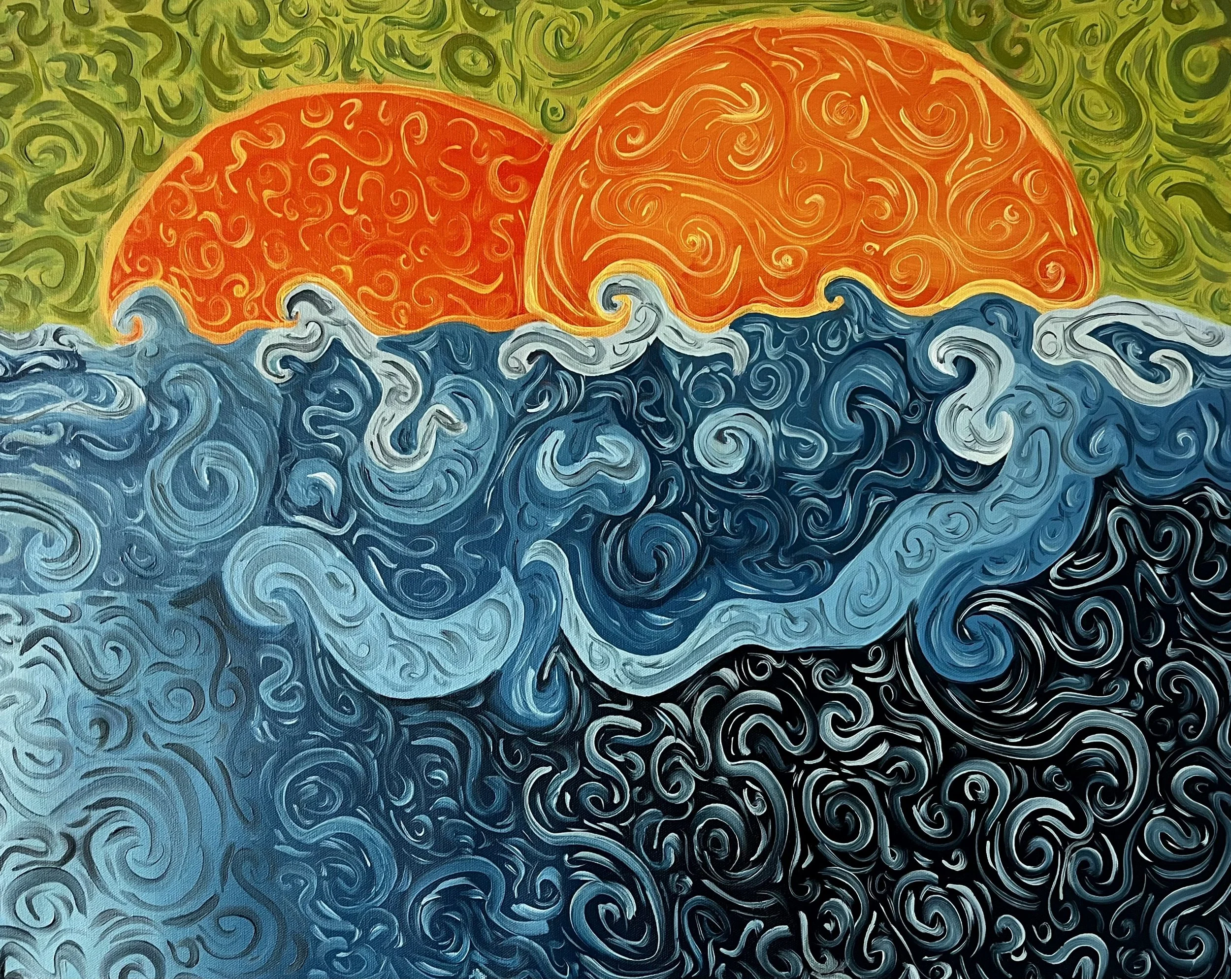 "Too Deep" Featured in Esperanza Art Gallery 2023,2024,2025, MELI Artists of the Month May 2023
