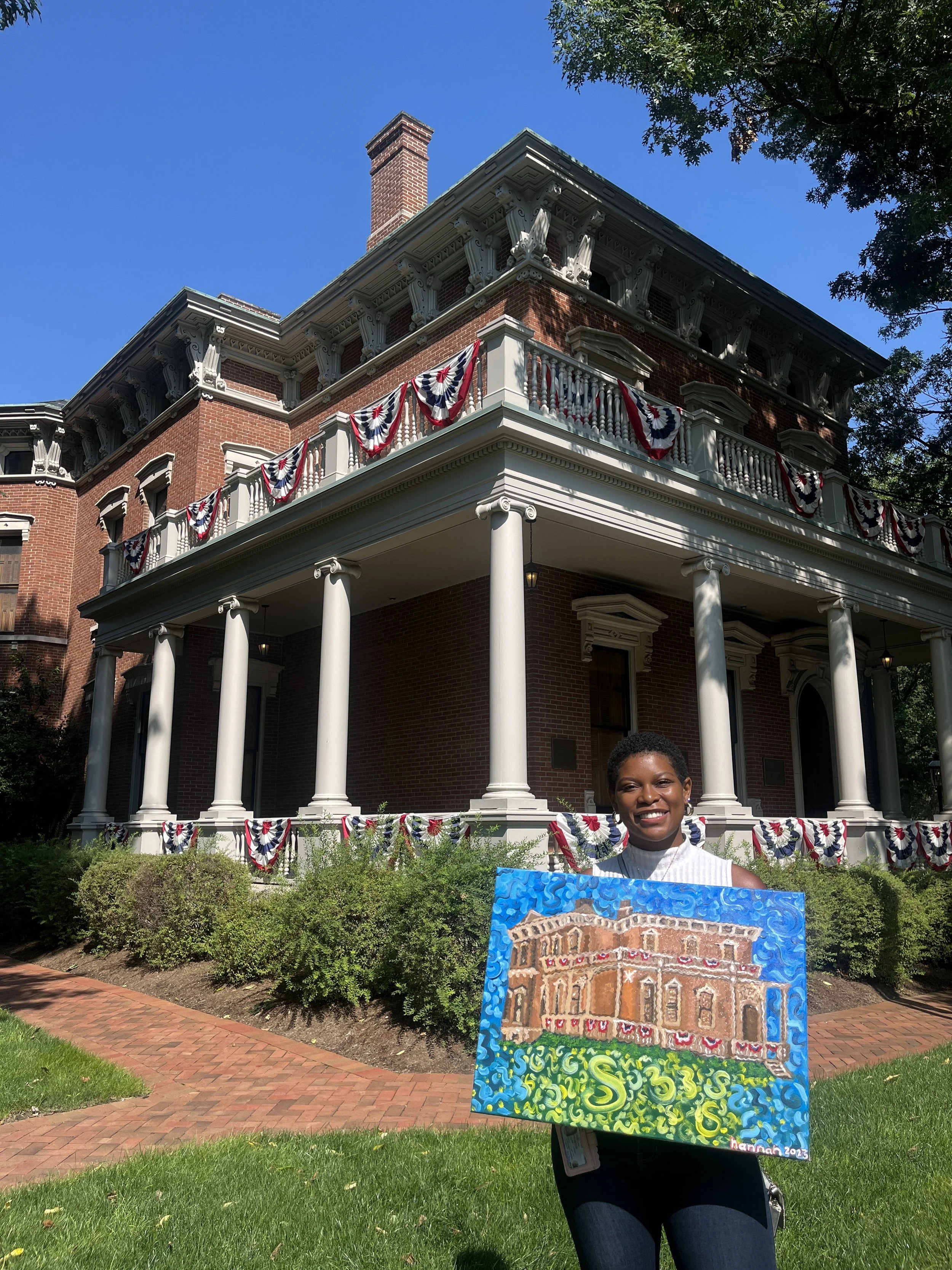 "Presidential" Commission for President Benjamin Harrison Home 2023